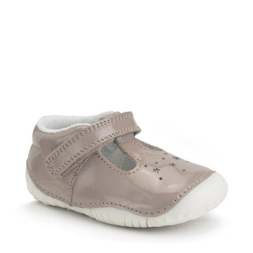 Start-Rite Pre-Walker Shoes | Tumble | Taupe Patent