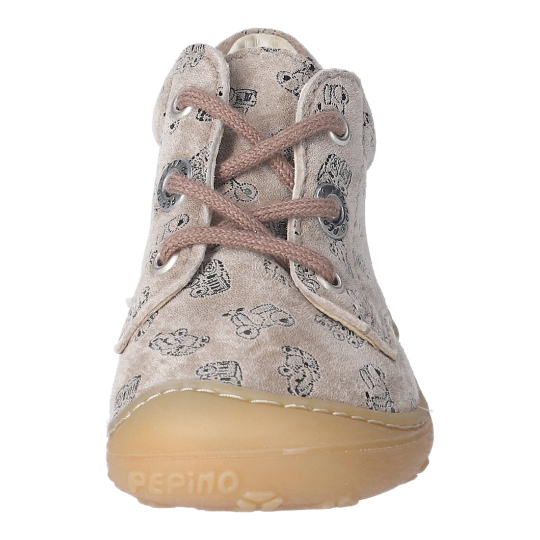 Ricosta Kids Boots | Dots Lace Up | Grey Cars