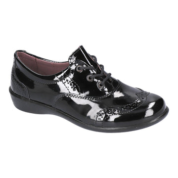 Ricosta Kids School Shoes | Kate | Lace Up | Black Patent