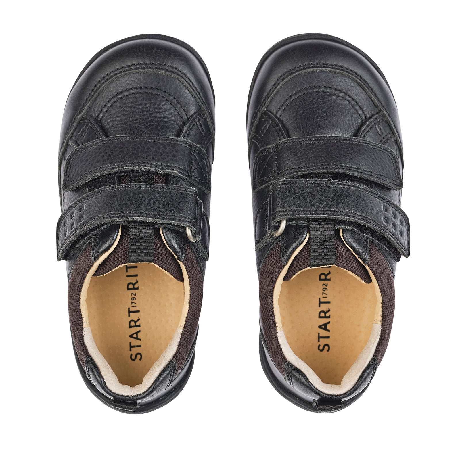 Start-Rite School Shoes | Zig Zag Velcro | Black