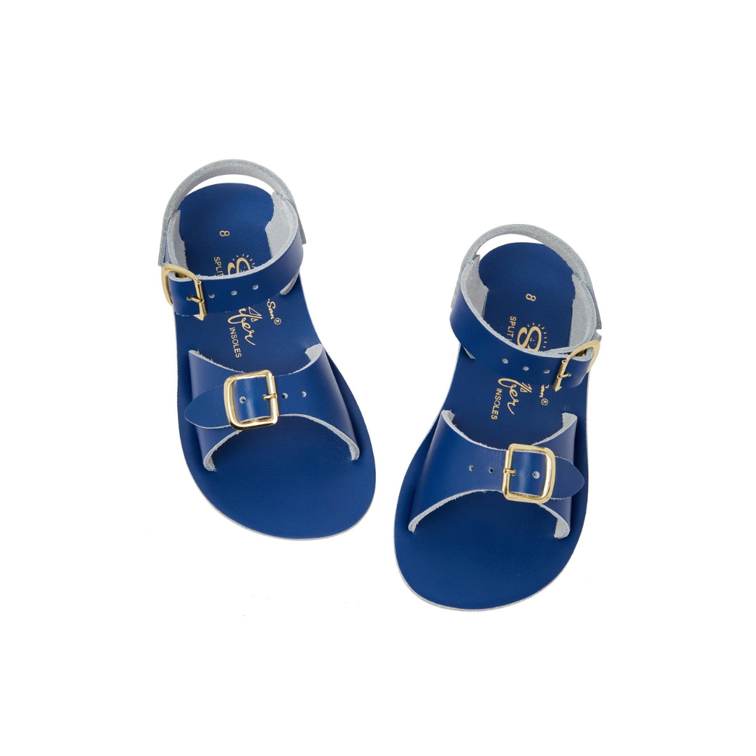 Salt-Water Kids Sandals | Surfer Sun San | Cobalt Blue