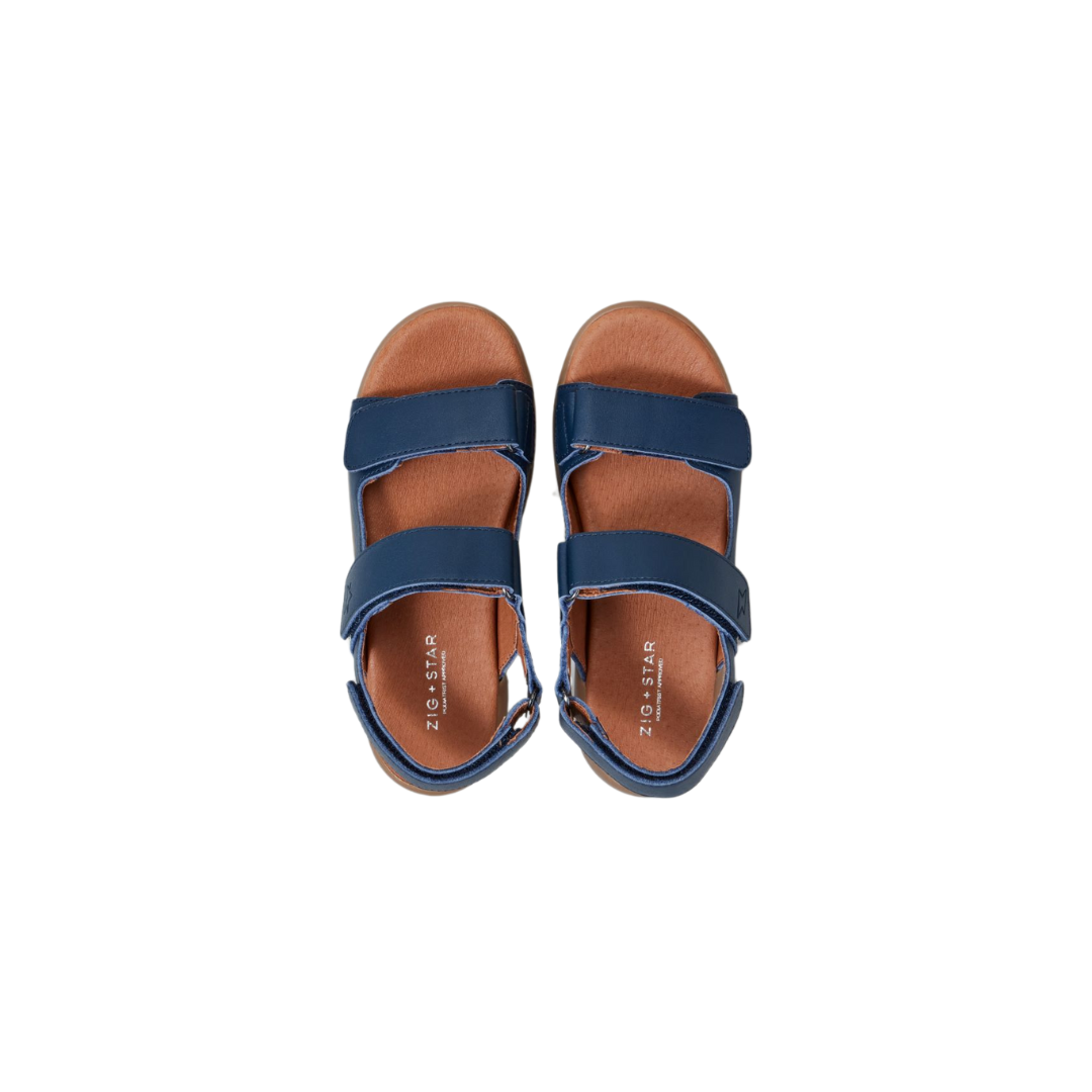 Zig and Star Sandals | Junior Solar | Navy