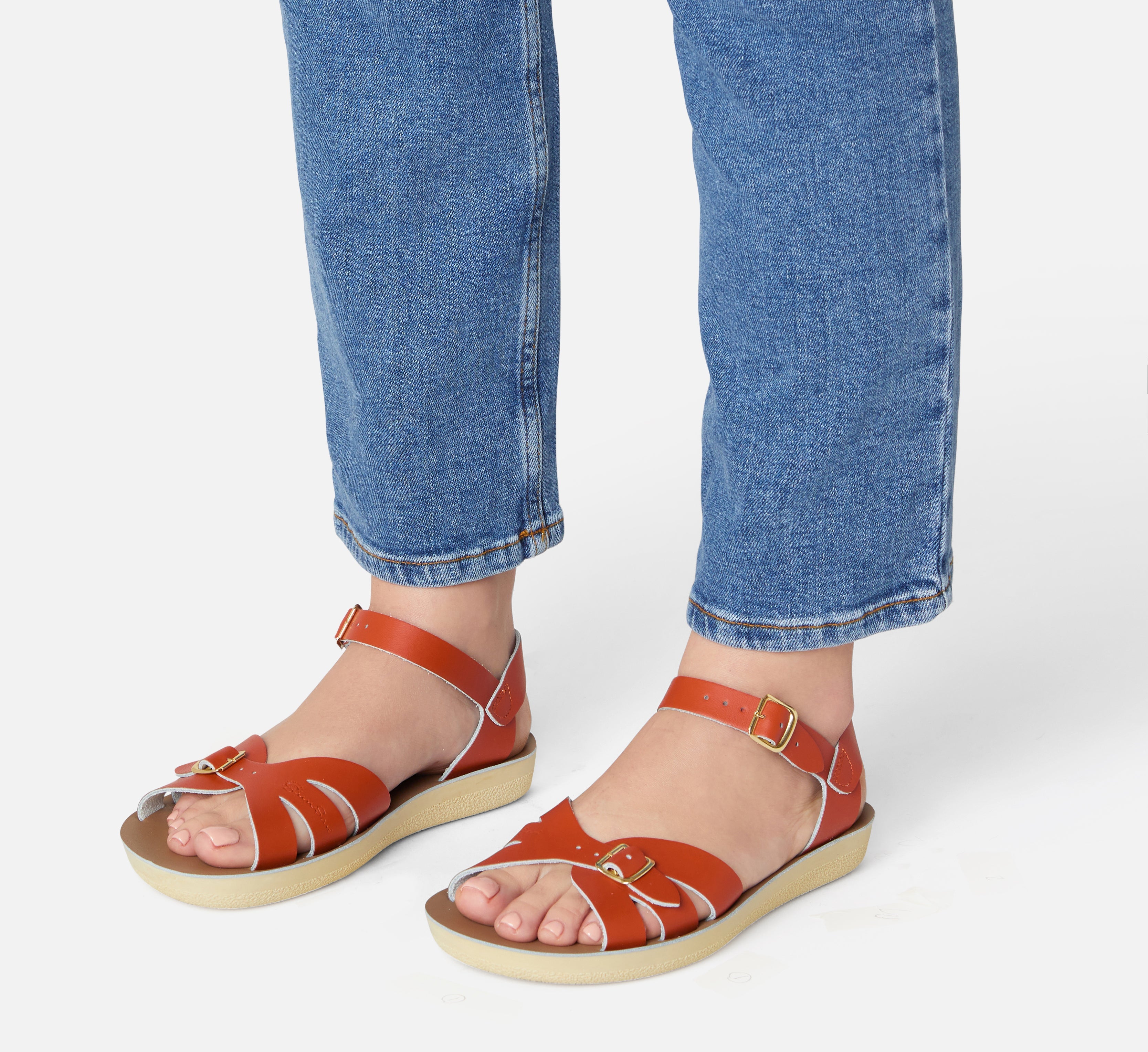 Salt-Water Boardwalk | Women's Sandals | Paprika