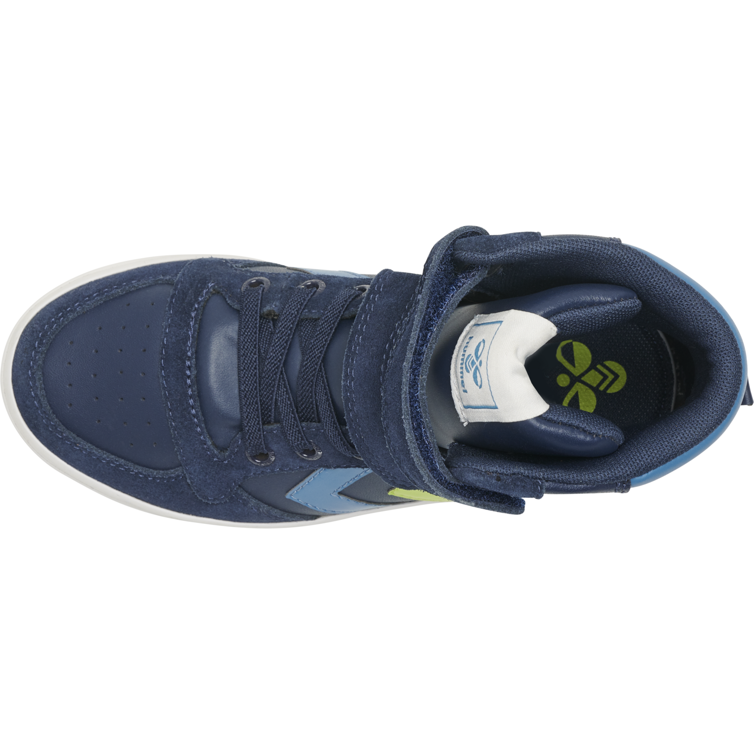 Hummel Kids Hi Top Trainers | Slimmer Stadil | Black Iris