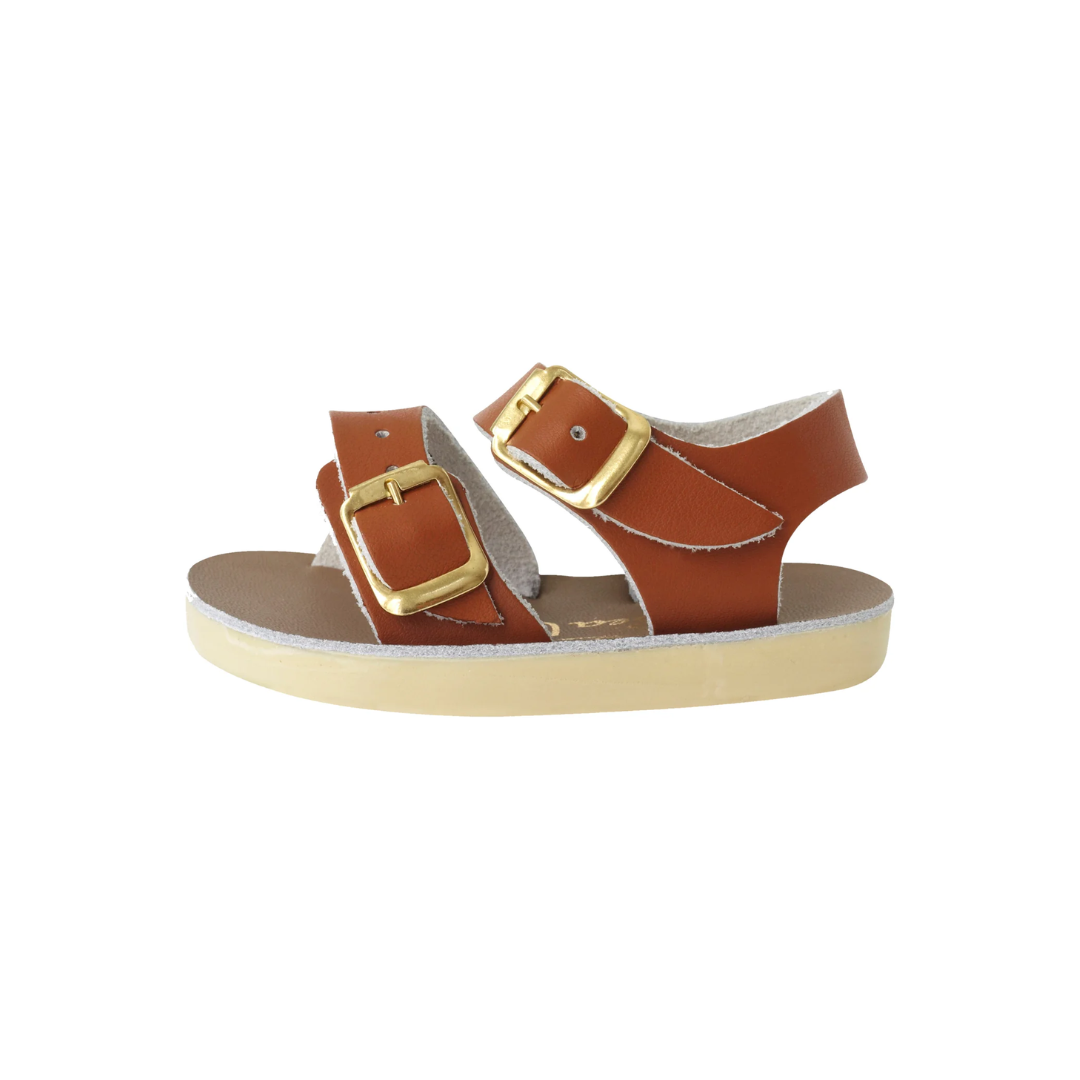 Salt-Water Kids Sandals | Sea Wee Sun San | Tan