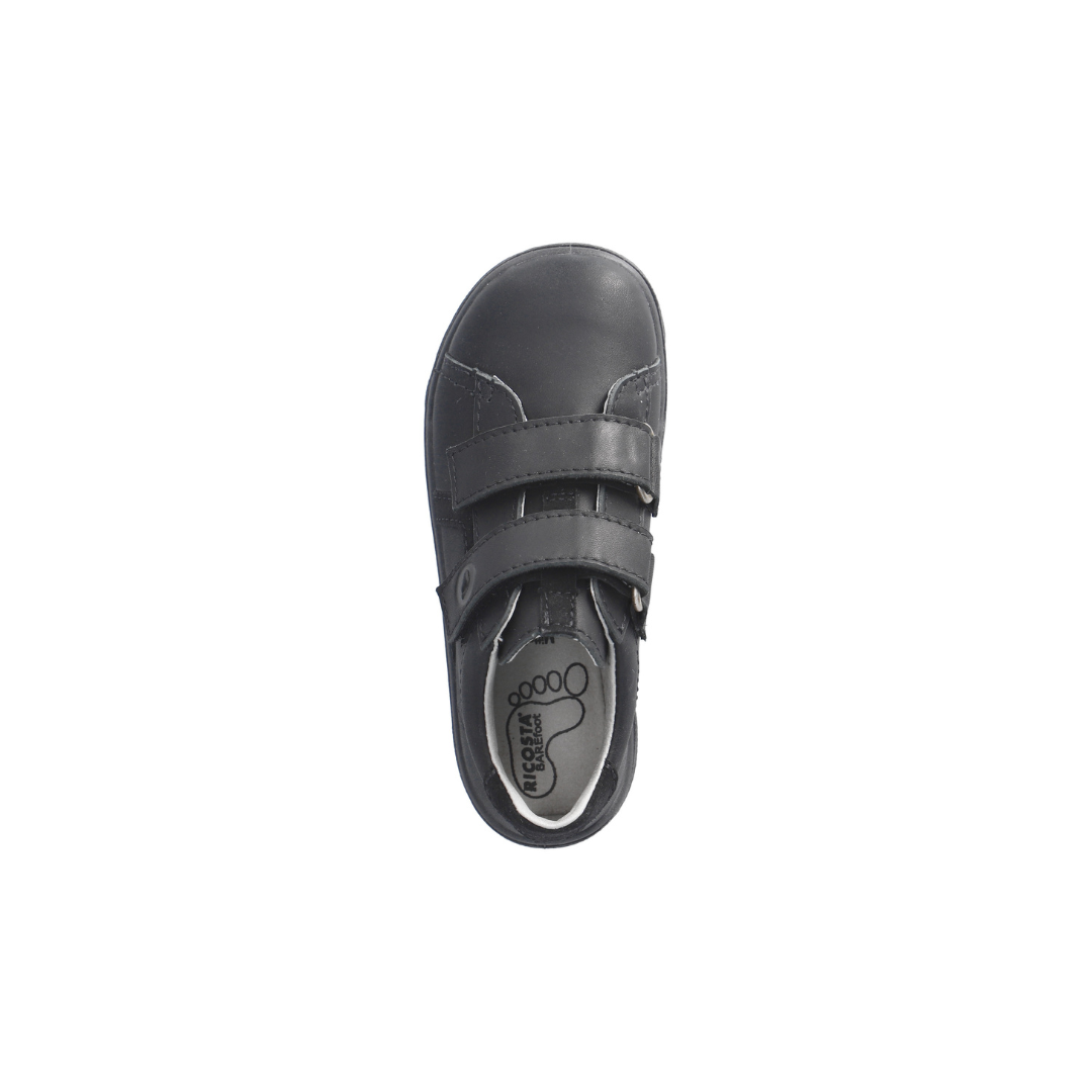 Ricosta Kids School Shoes | Jaxon Barefoot | Black