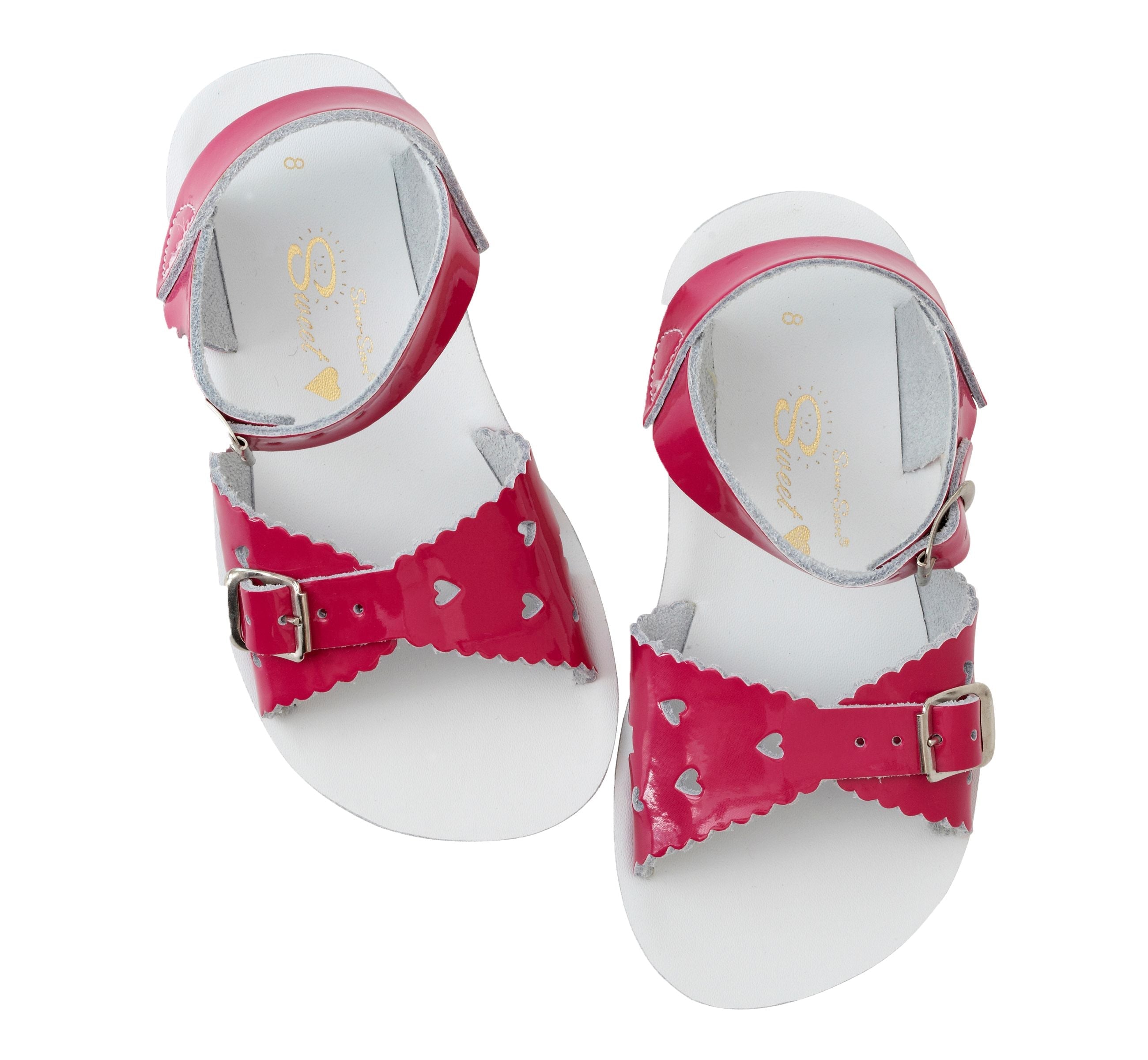 Salt-Water Kids Sandals | Sweetheart Sun San | Fuchsia