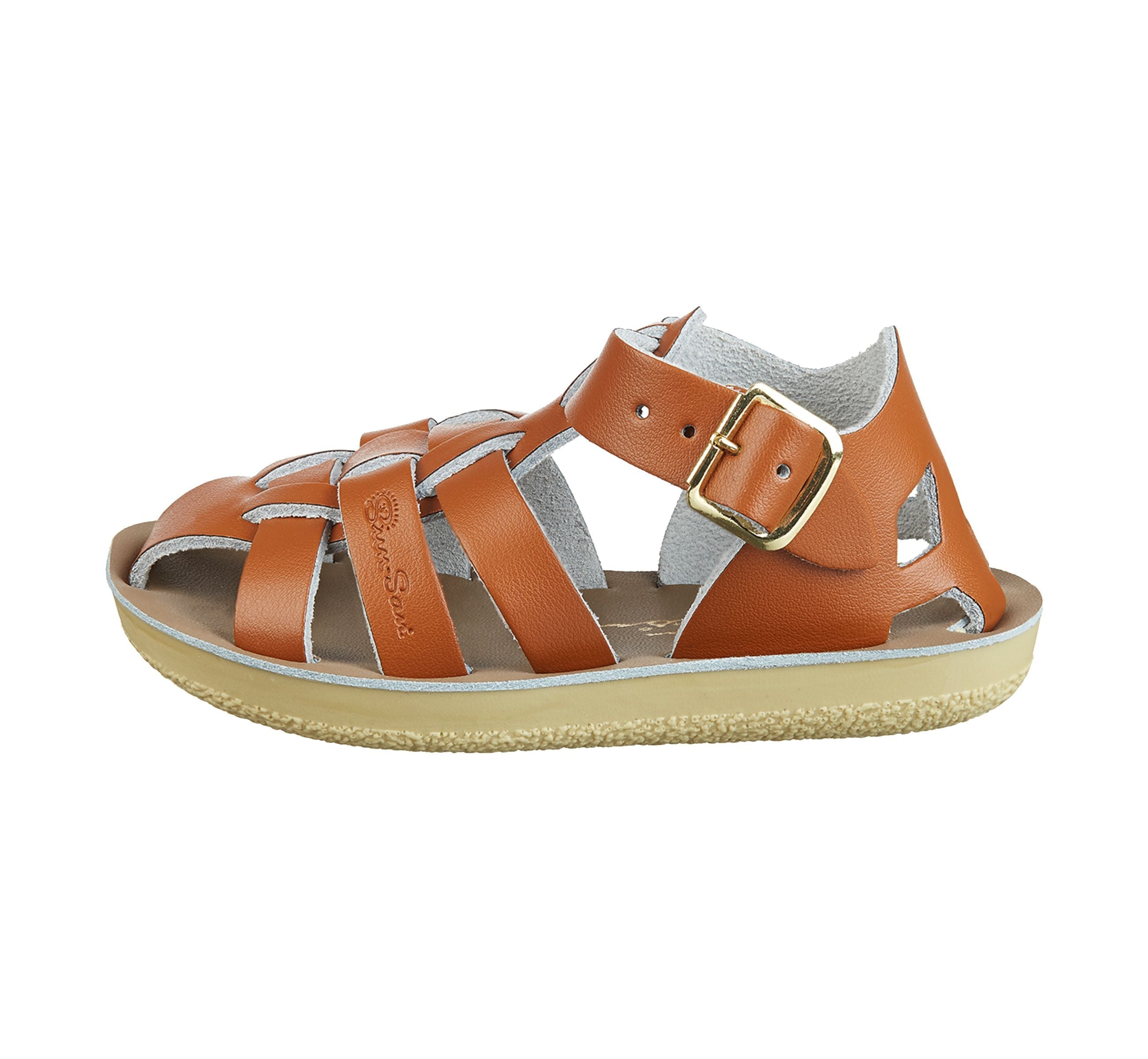 Salt-Water Kids Sandals | Fisherman Sun San | Tan