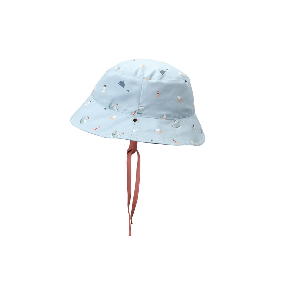 Tutete Baby Hats | Reversible Fishing Boat