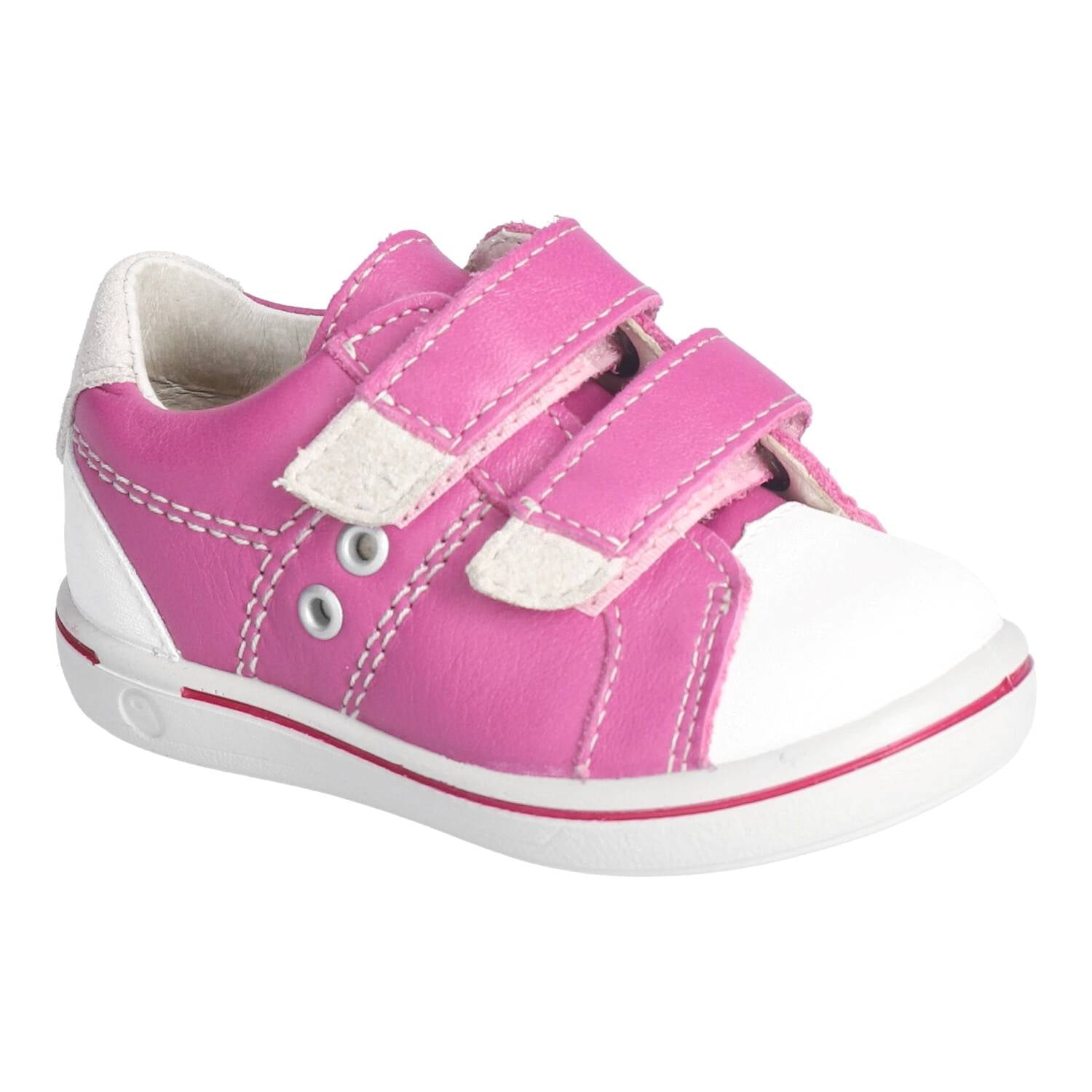 Ricosta Kids Shoes | Nippy Velcro | Rosada Pink & White