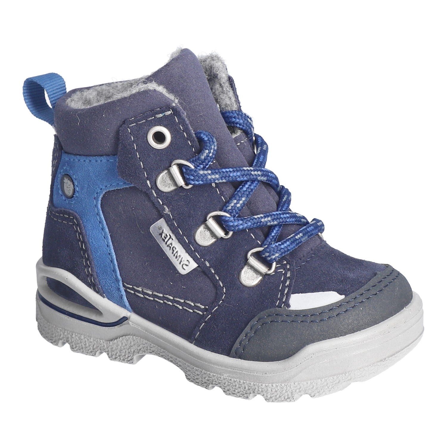 Ricosta Kids Boots | Janis Waterproof Lace Up |  Navy Blue