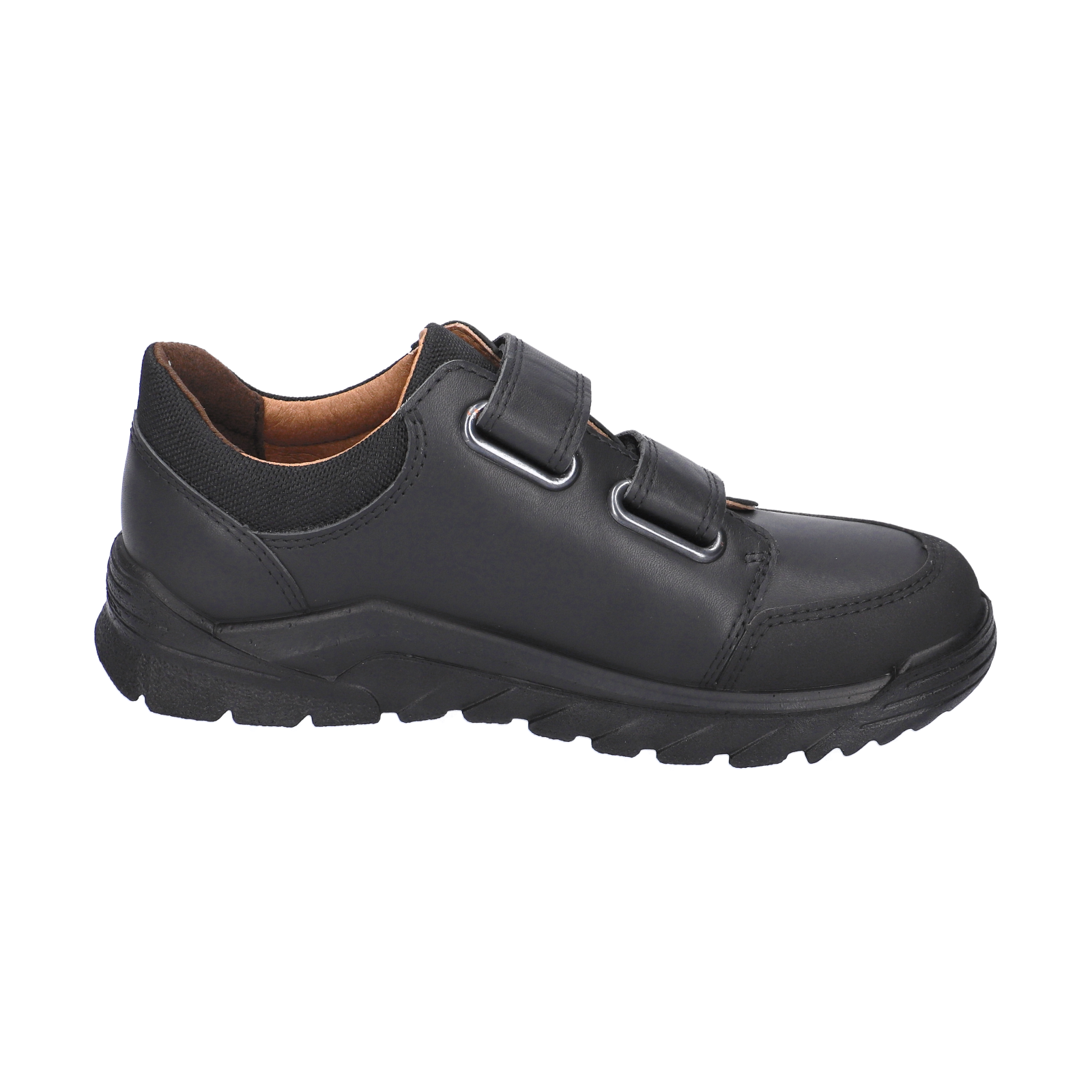Ricosta Kids School Shoes | Johno Velcro | Black