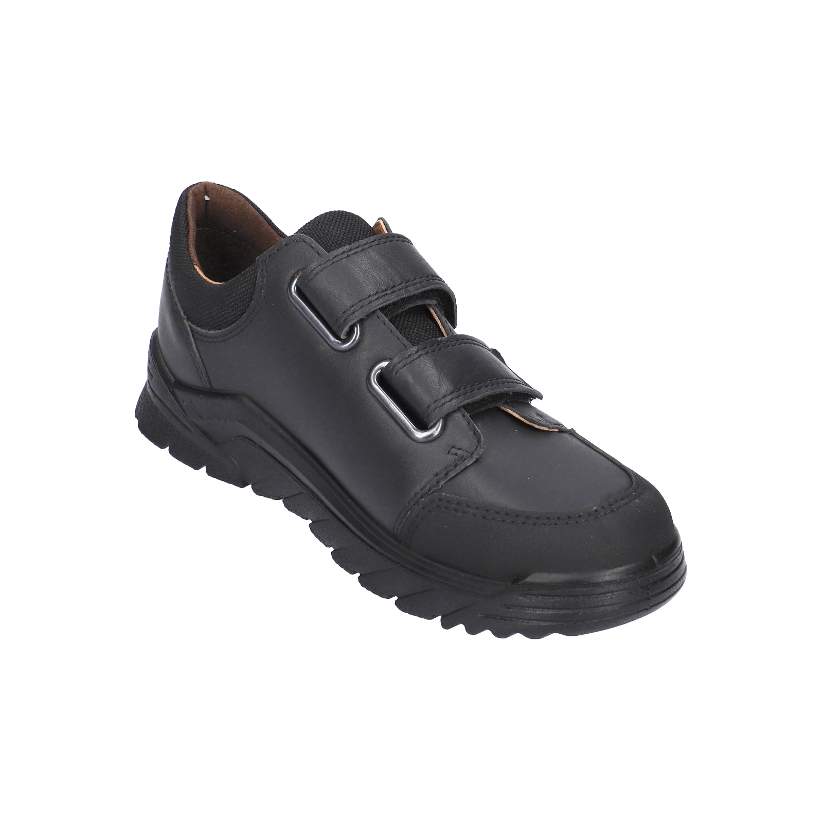Ricosta Kids School Shoes | Johno Velcro | Black