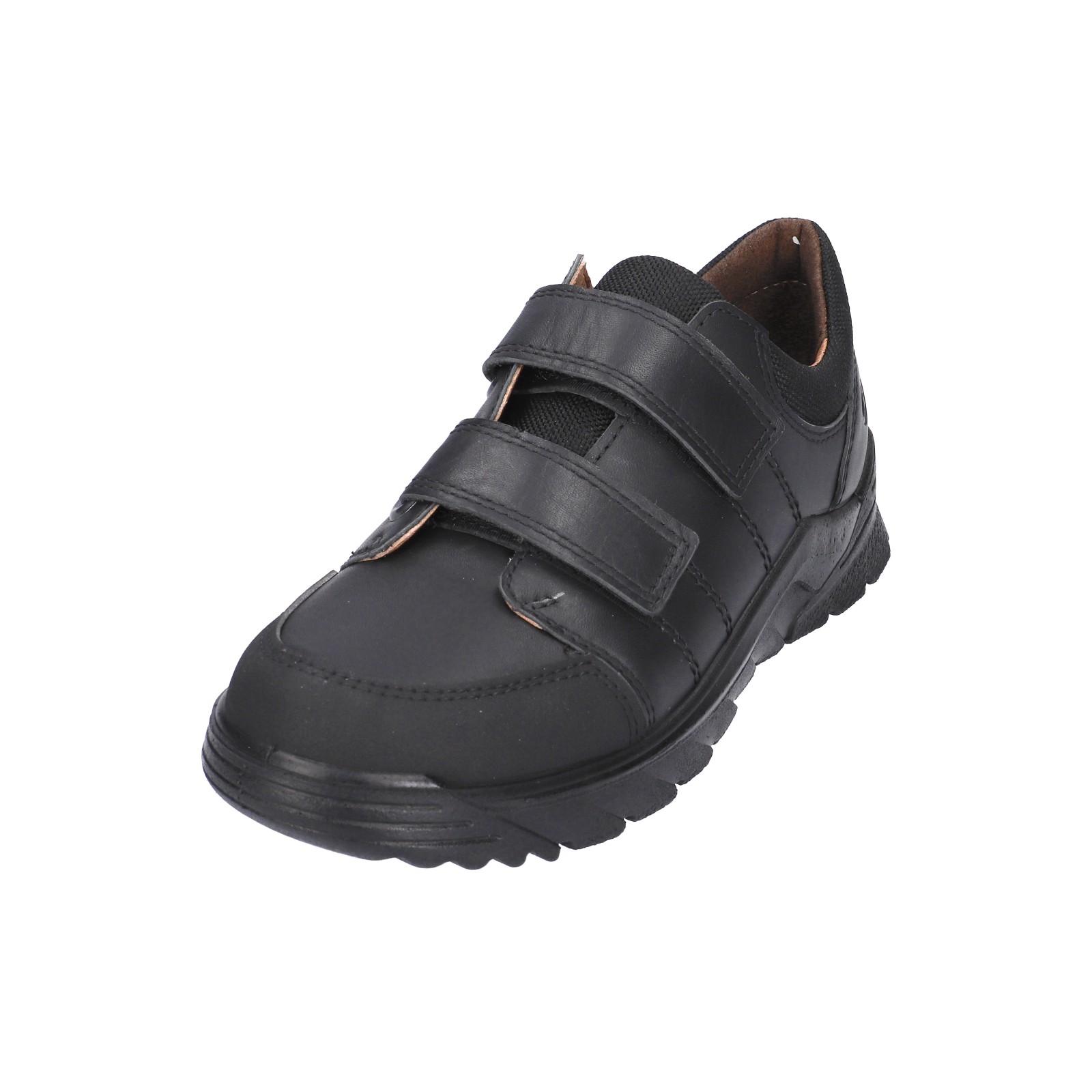Ricosta Kids School Shoes | Johno Velcro | Black