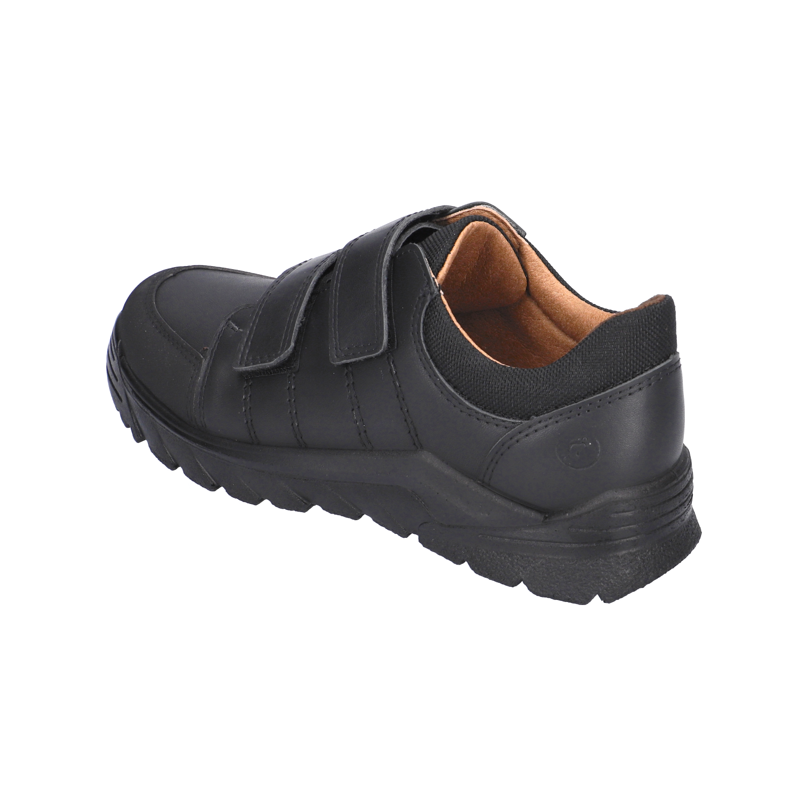 Ricosta Kids School Shoes | Johno Velcro | Black