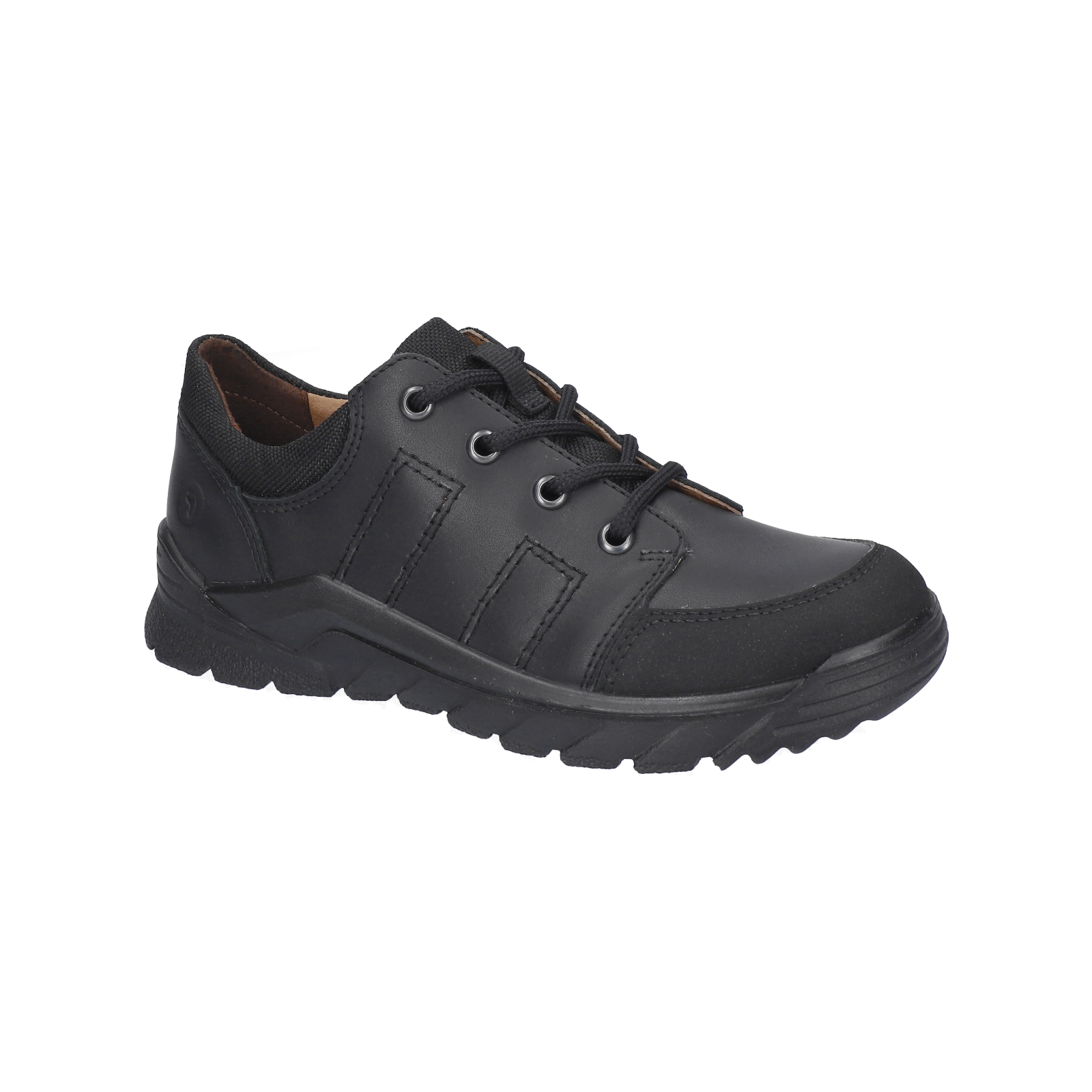 Ricosta Kids School Shoes | Nate | Lace Up | Black