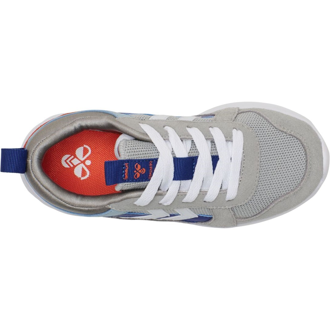 Hummel Kids Trainers | Bounce Jnr | Light Grey