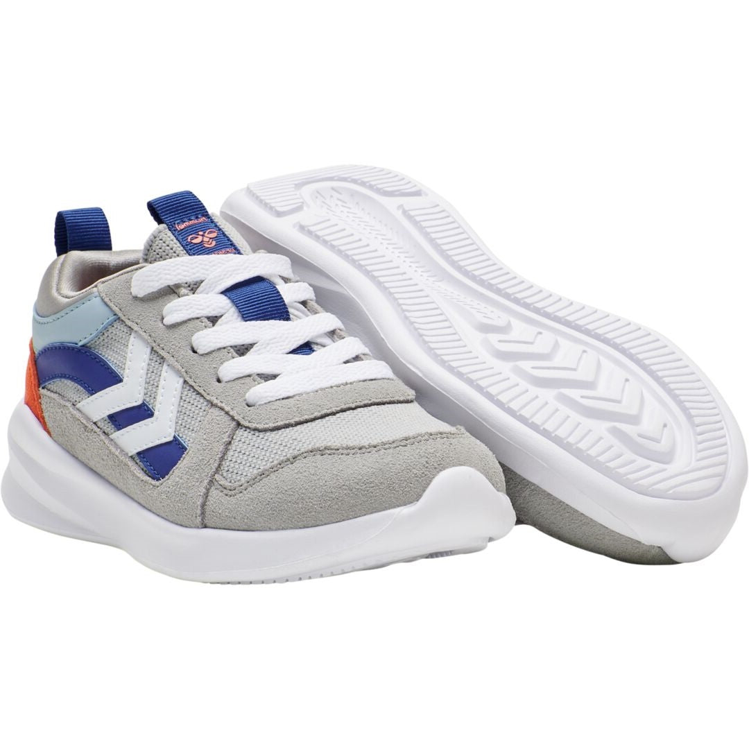 Hummel Kids Trainers | Bounce Jnr | Light Grey
