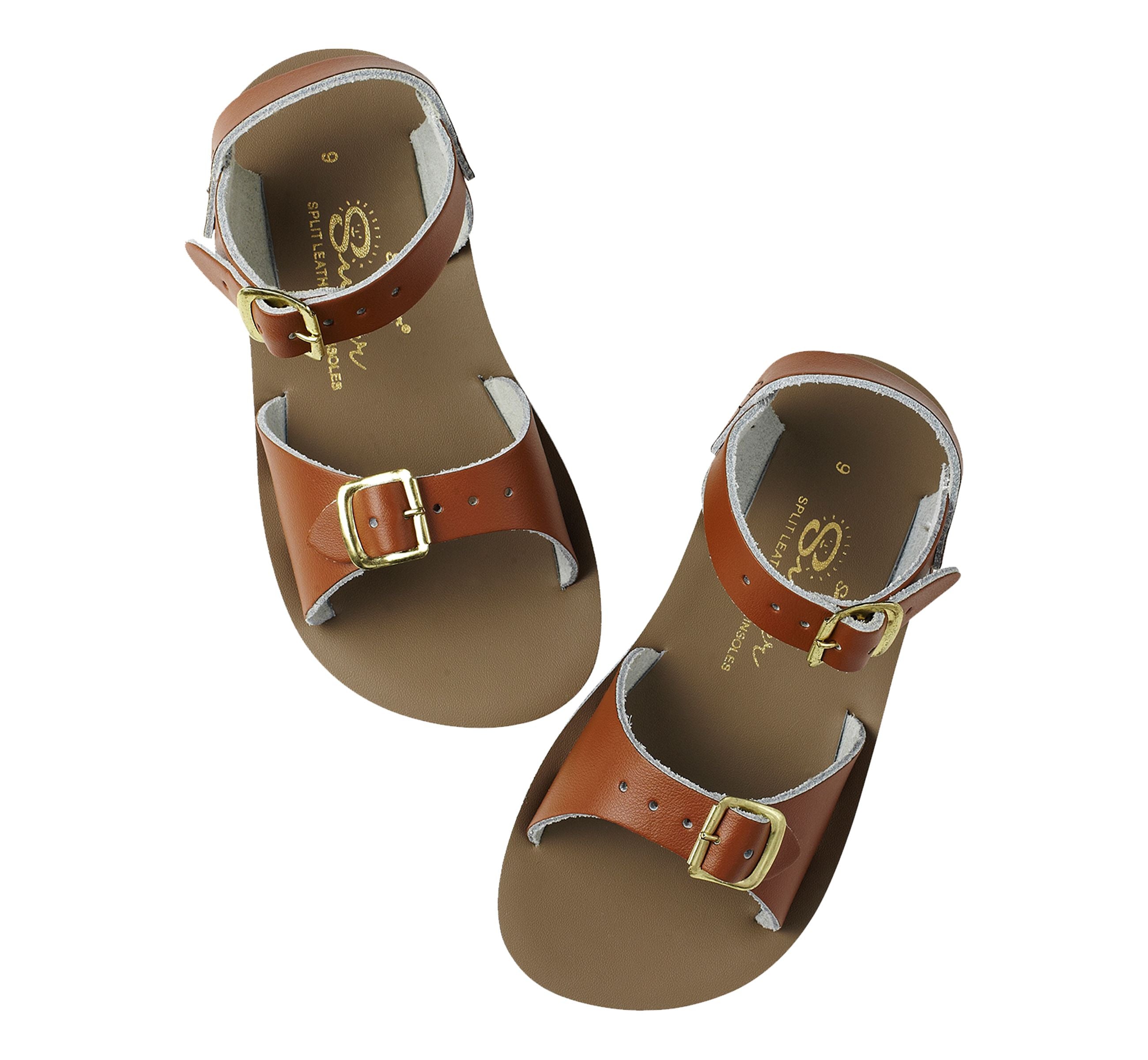 Salt-Water Kids Sandals | Surfer Sun San | Tan