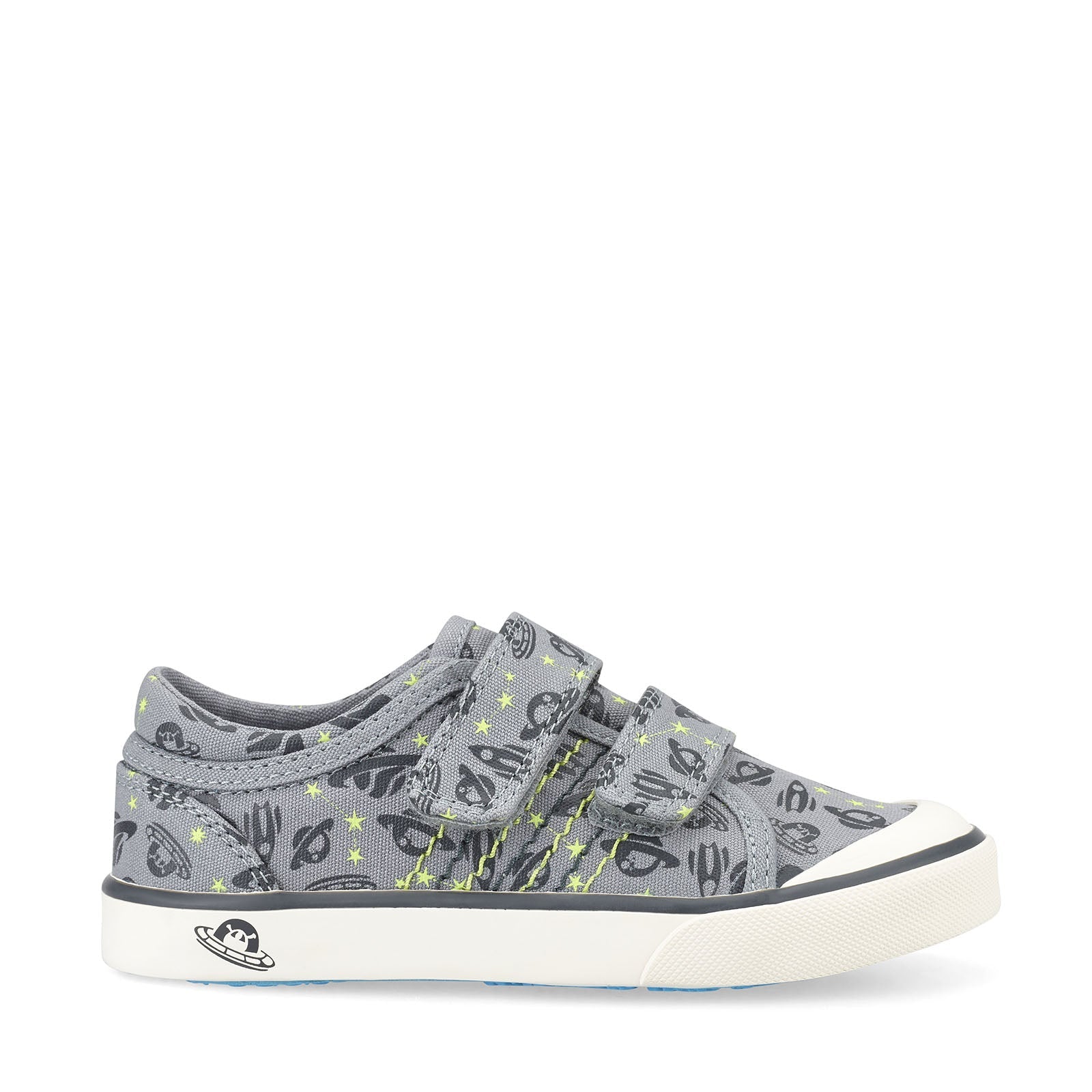 Start-Rite Canvas Shoes | Cosmic | Grey