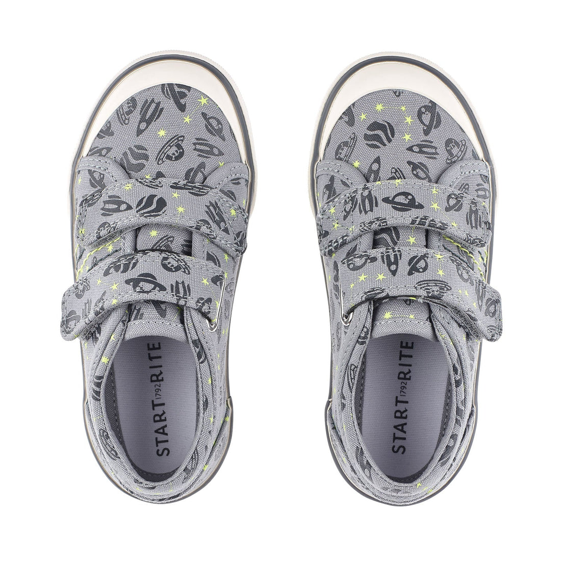Start-Rite Canvas Shoes | Cosmic | Grey