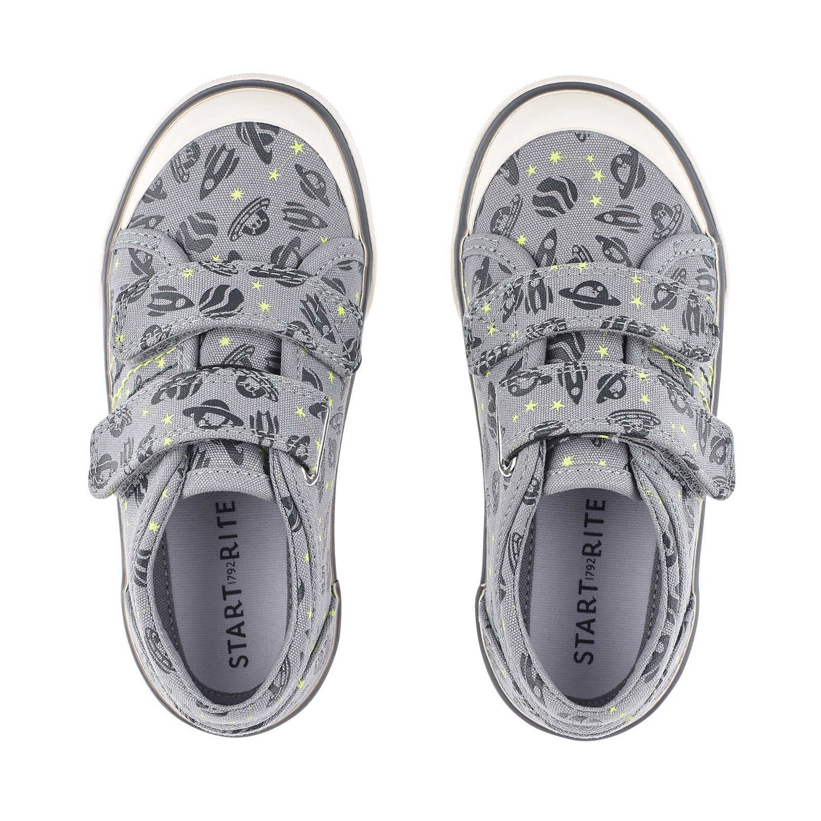 Start-Rite Canvas Shoes | Cosmic | Grey