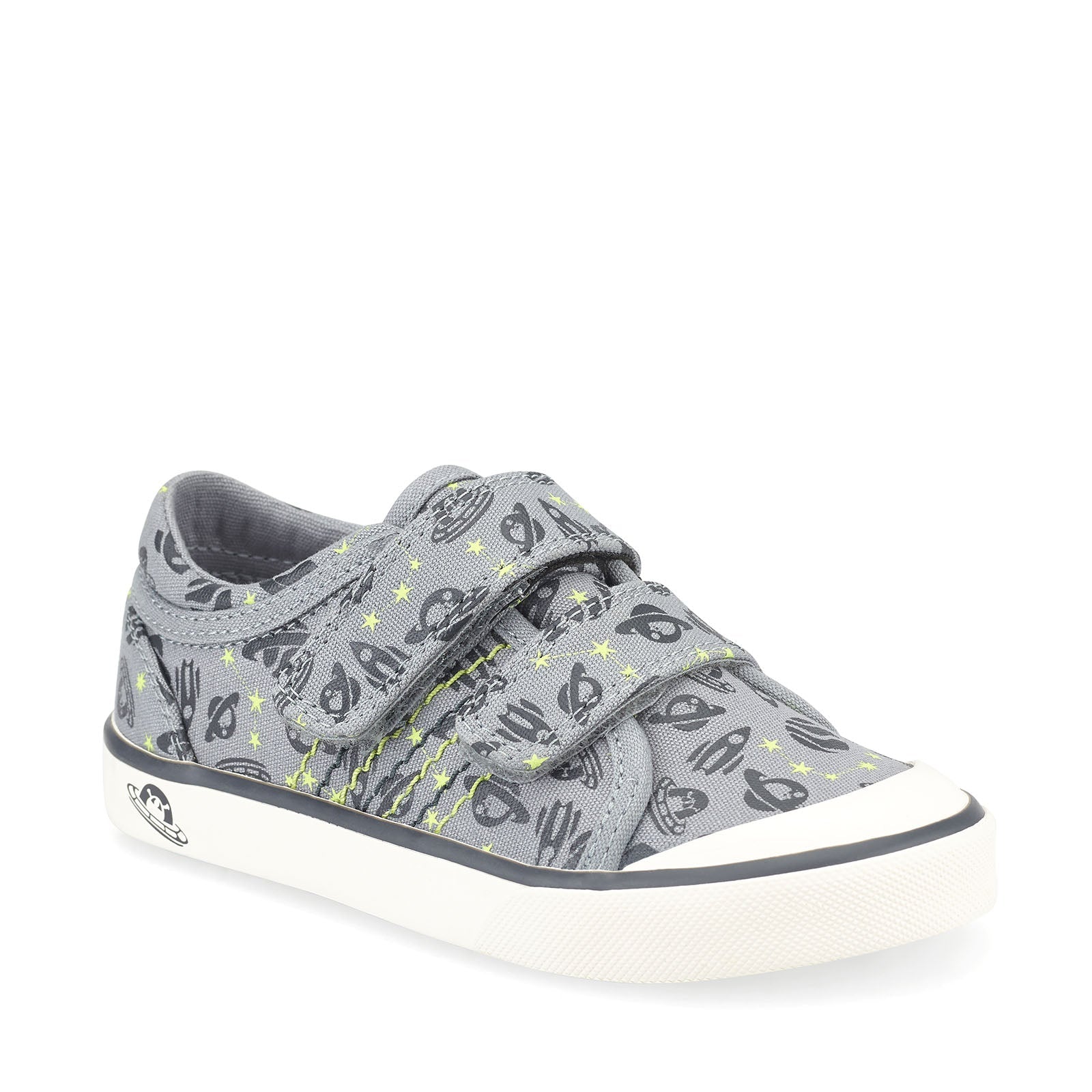 Start-Rite Canvas Shoes | Cosmic | Grey