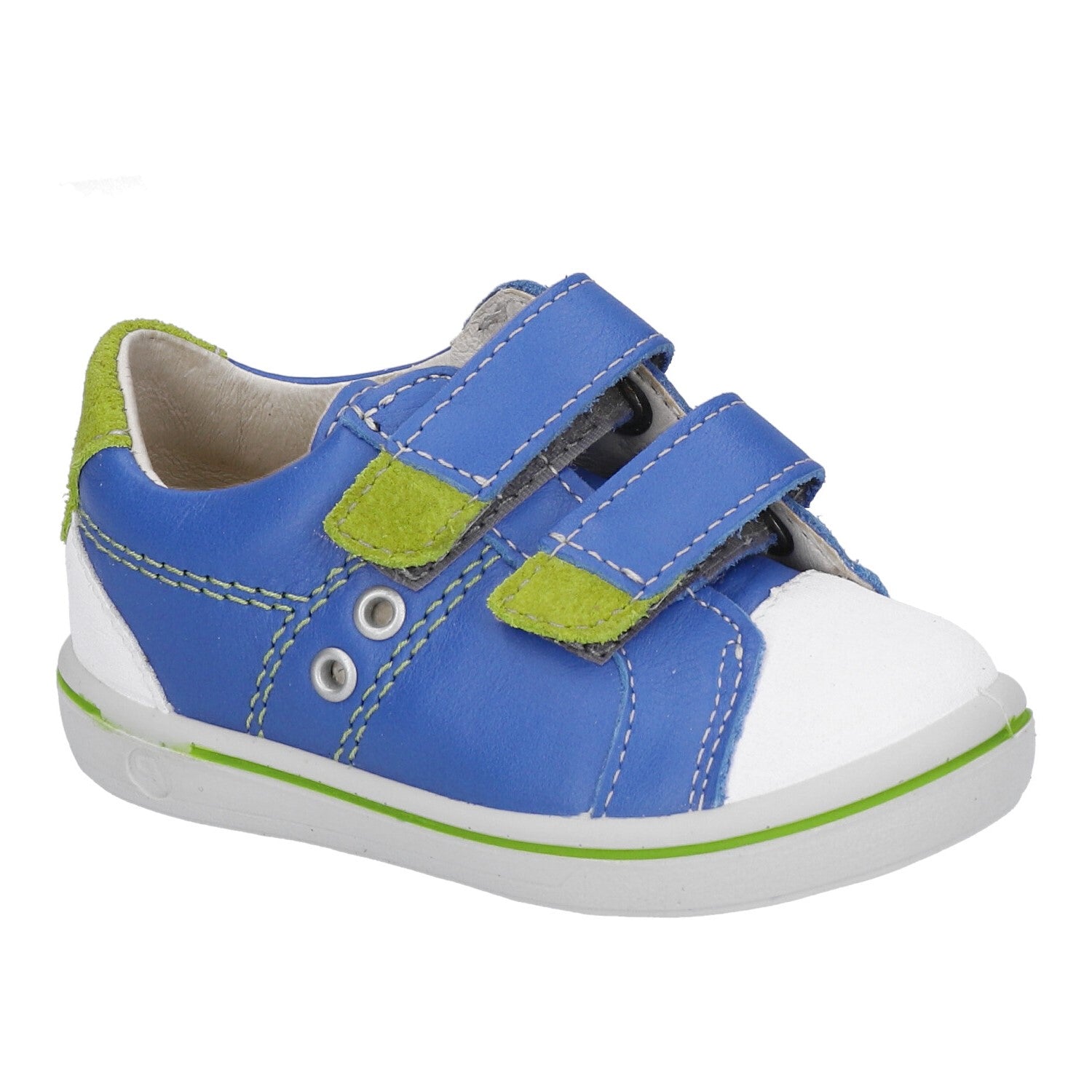 Ricosta Kids Shoes | Nippy Velcro | Azur Blue & White
