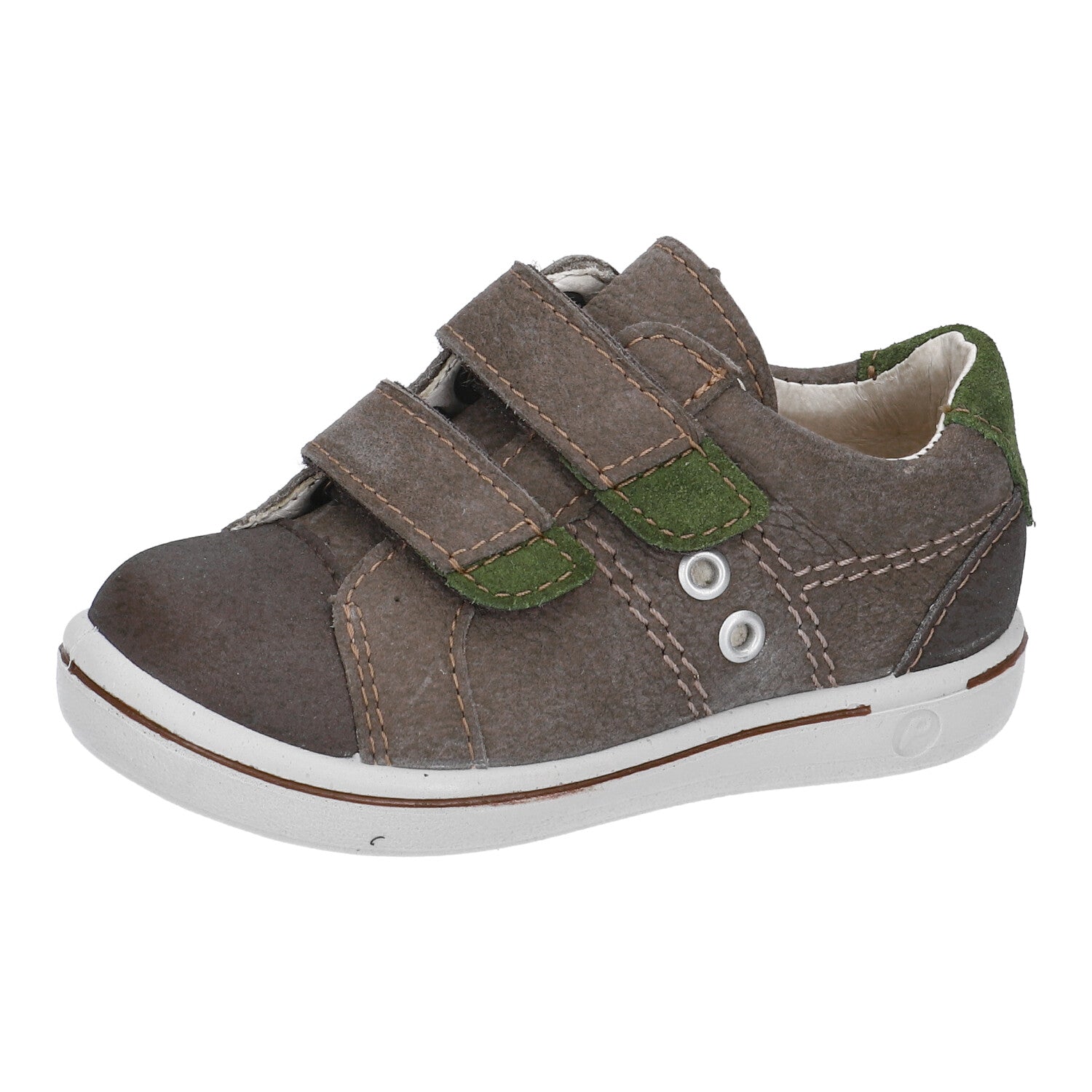 Ricosta Kids Shoes | Nippy Velcro | Meteor Grey & Olive