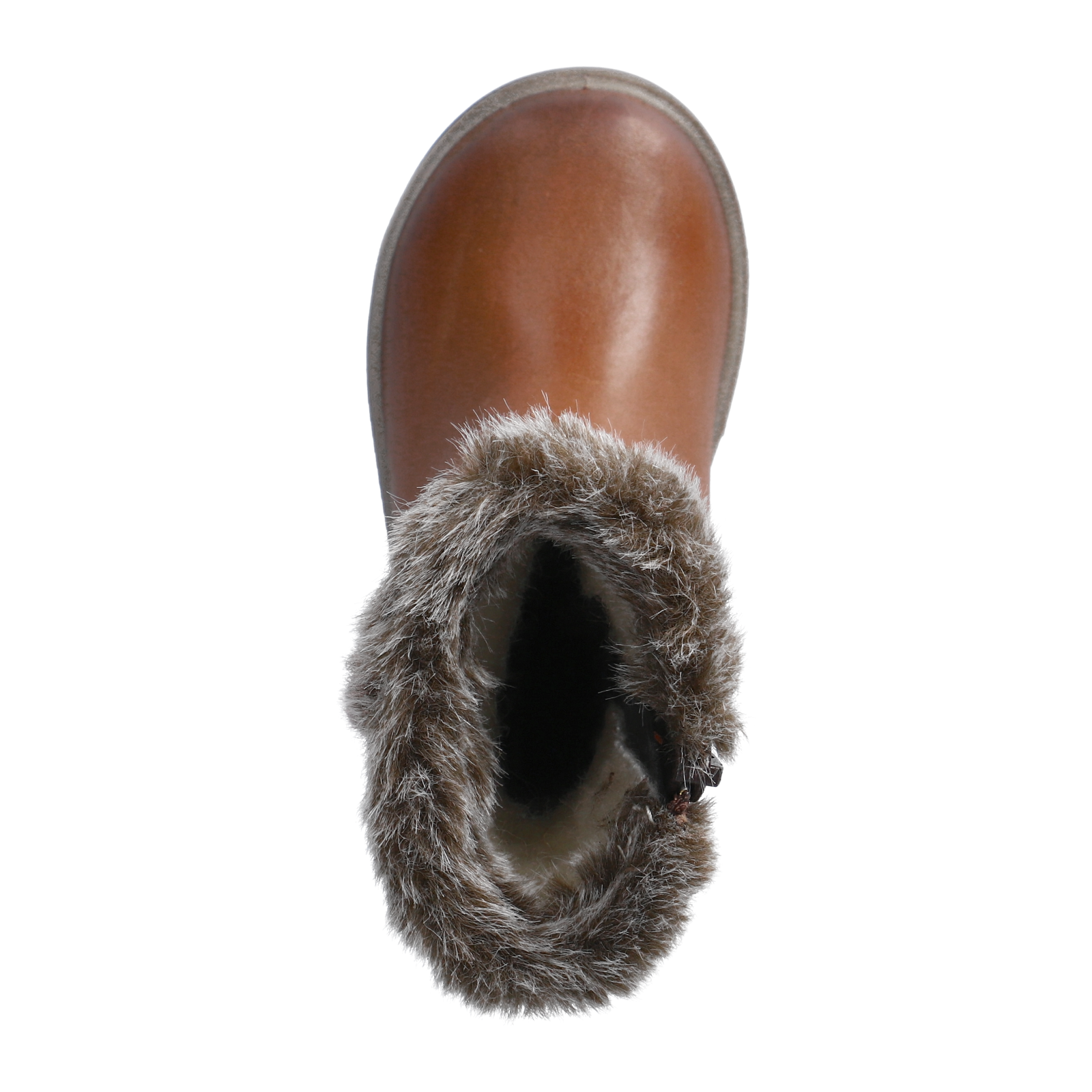 Ricosta Kids Boots | Usky Waterproof Zip | Cognac