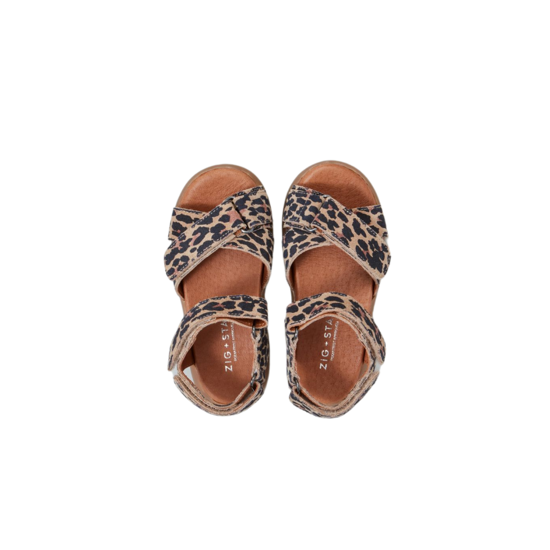 Zig and Star Sandals | Infant Rae | Natural Animal
