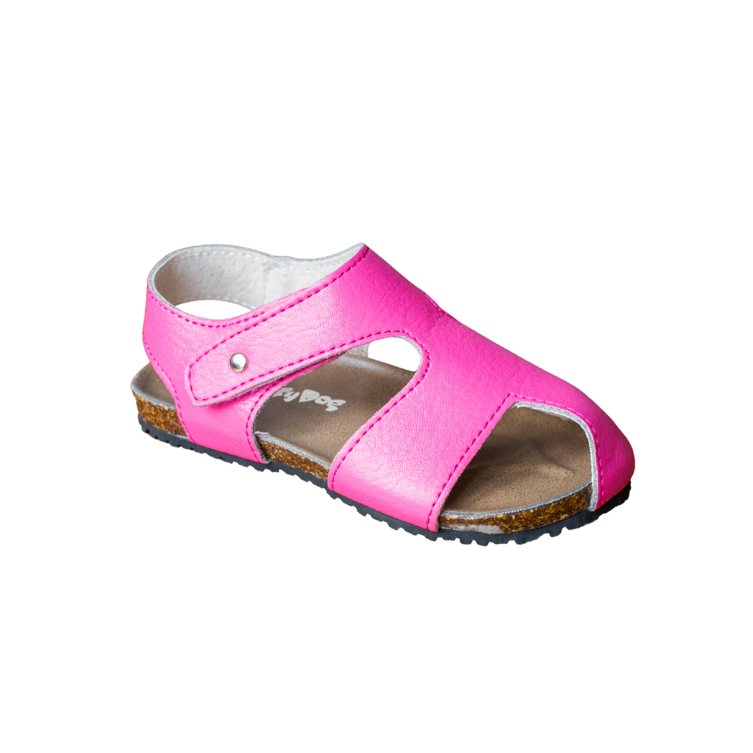 ScruffyDog Kids Sandals | Buddy | Bright Pink