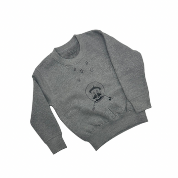 Wexbaby Kids Sweatshirt | Pepe Spaceman Grey