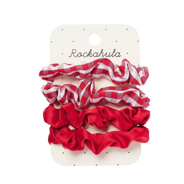 Rockahula Kids Scrunchies | School Red Set