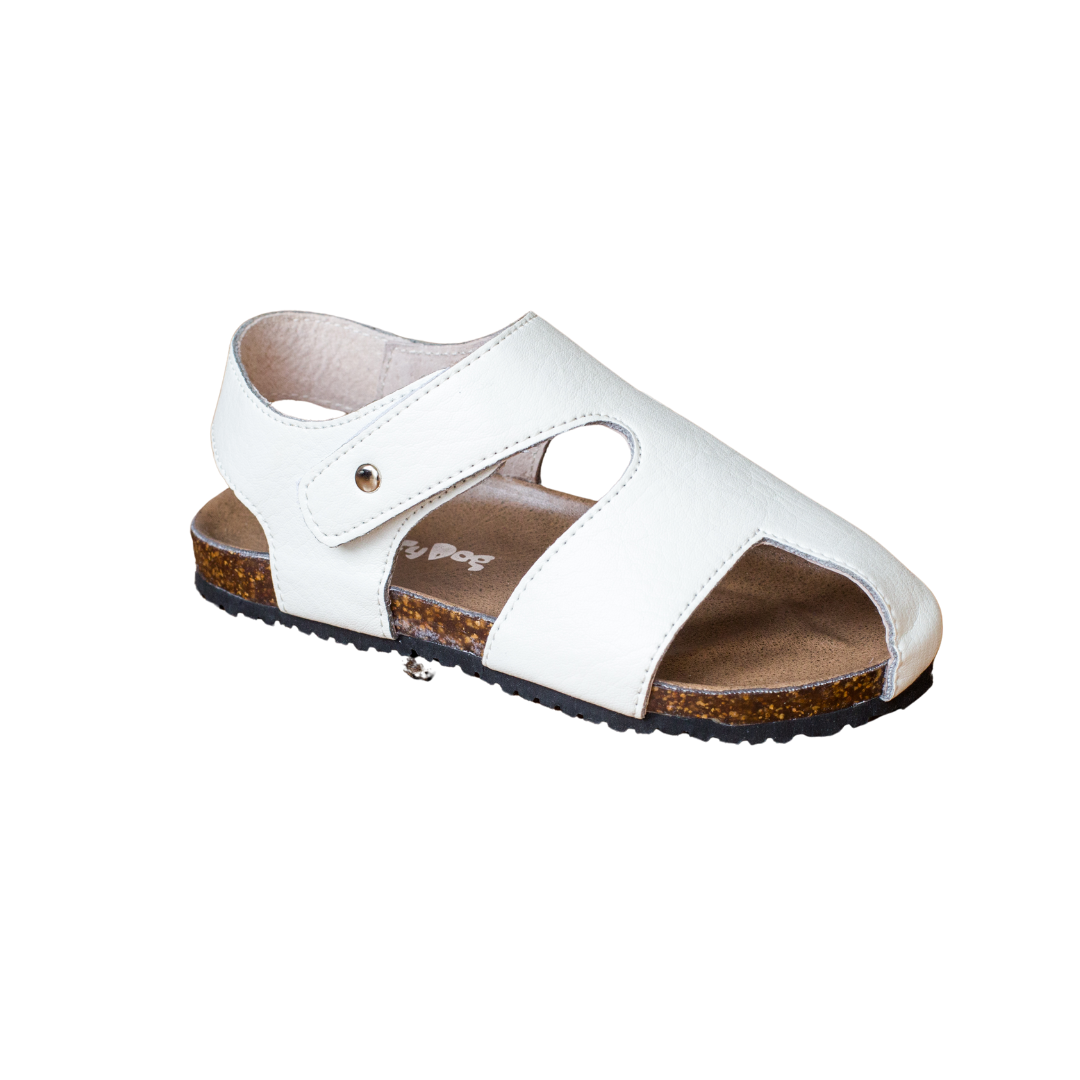 ScruffyDog Kids Sandals | Buddy | White
