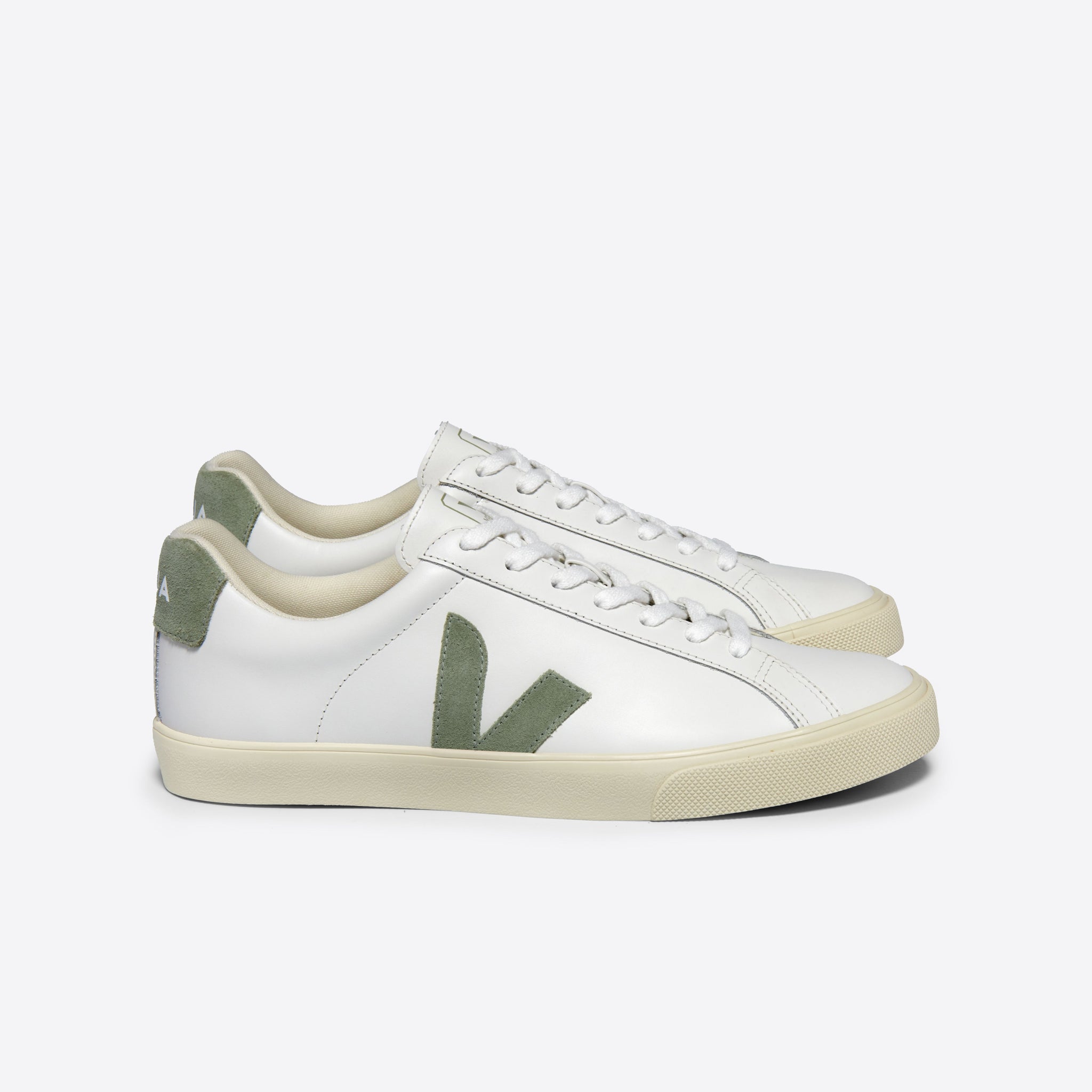 Veja Women’s Trainers | Esplar | White_Clay