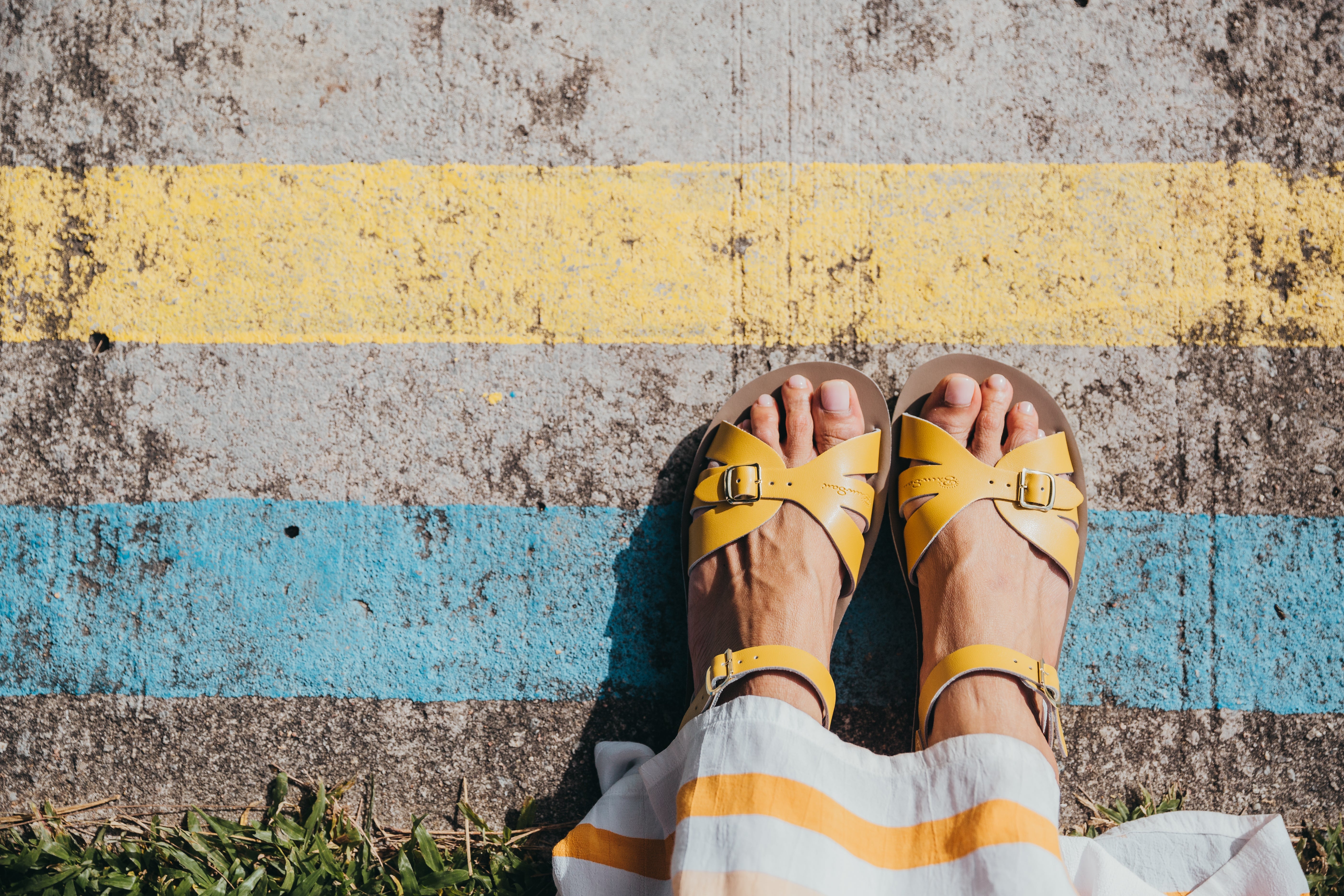 Salt-Water Boardwalk | Women's Sandals | Mustard