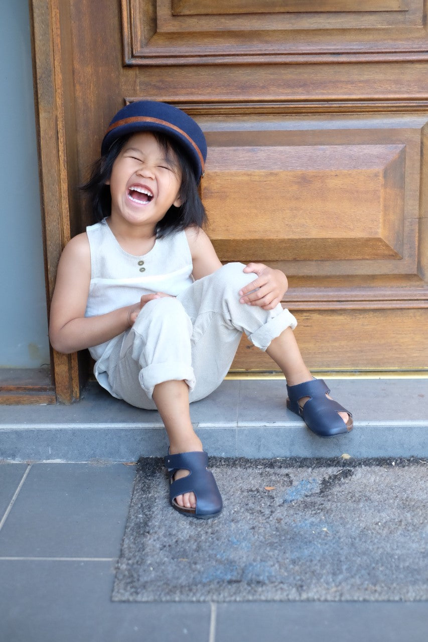 ScruffyDog Kids Sandals | Buddy | Navy