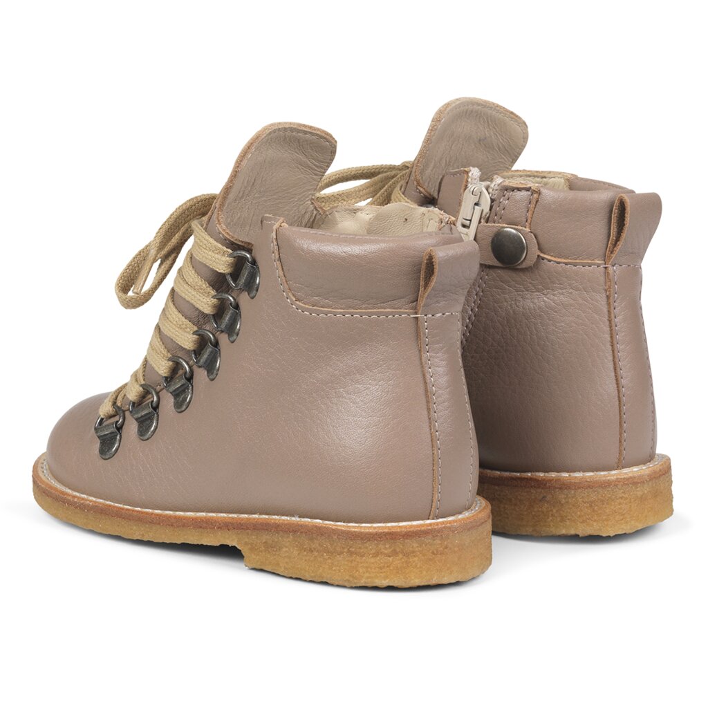 Angulus Kids | Basic Lace Boot with Zipper | Rosa