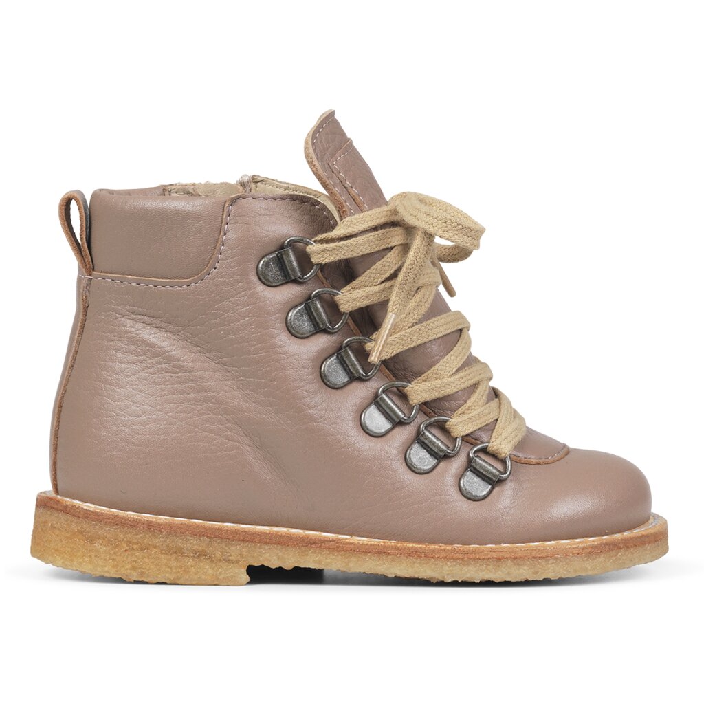 Angulus Kids | Basic Lace Boot with Zipper | Rosa