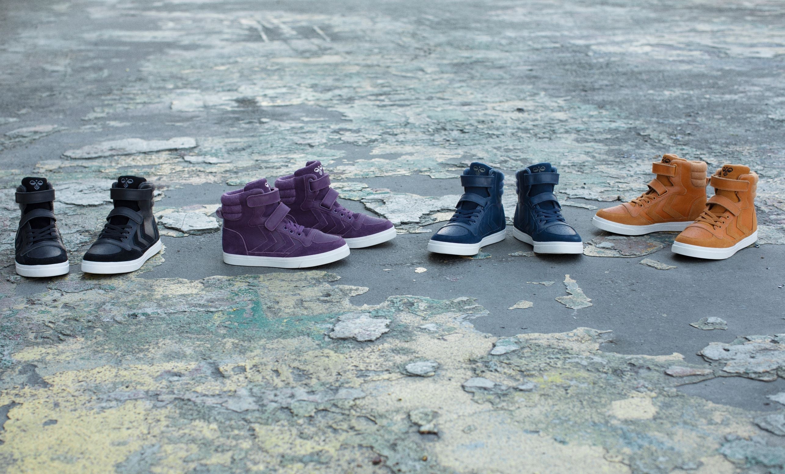 Hummel Kids Hi Top | Stadil Jr winter | Pumpkin Spiced