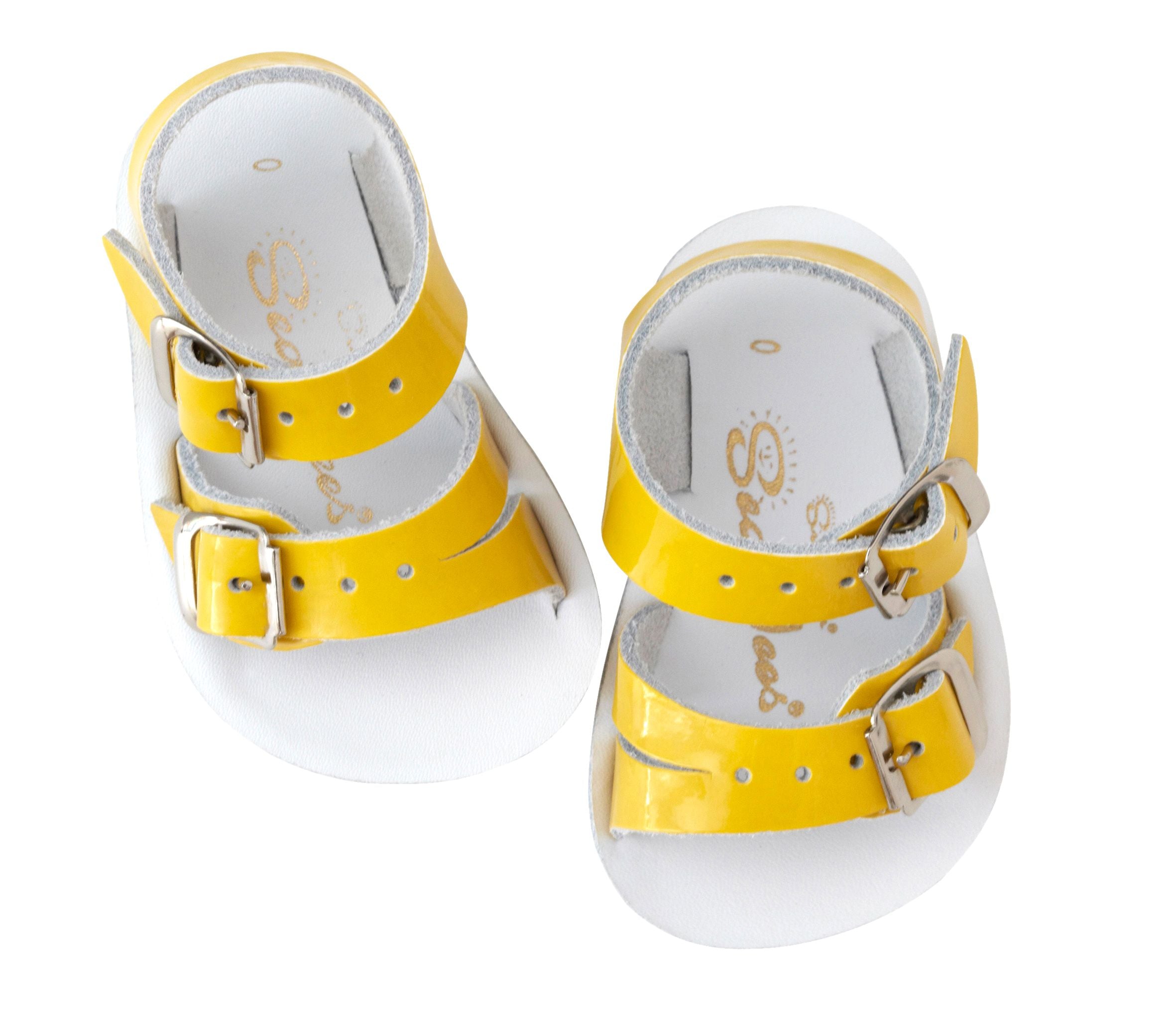 Salt-Water Kids Sandals | Sea Wee Sun San | Shiny Yellow