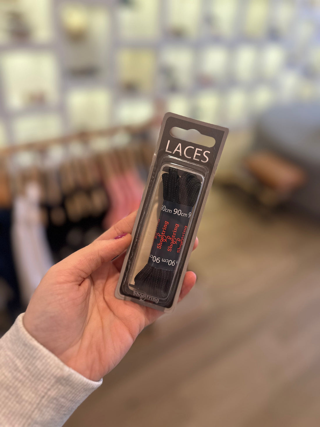 Shoestring Laces | Black Round | 90cm