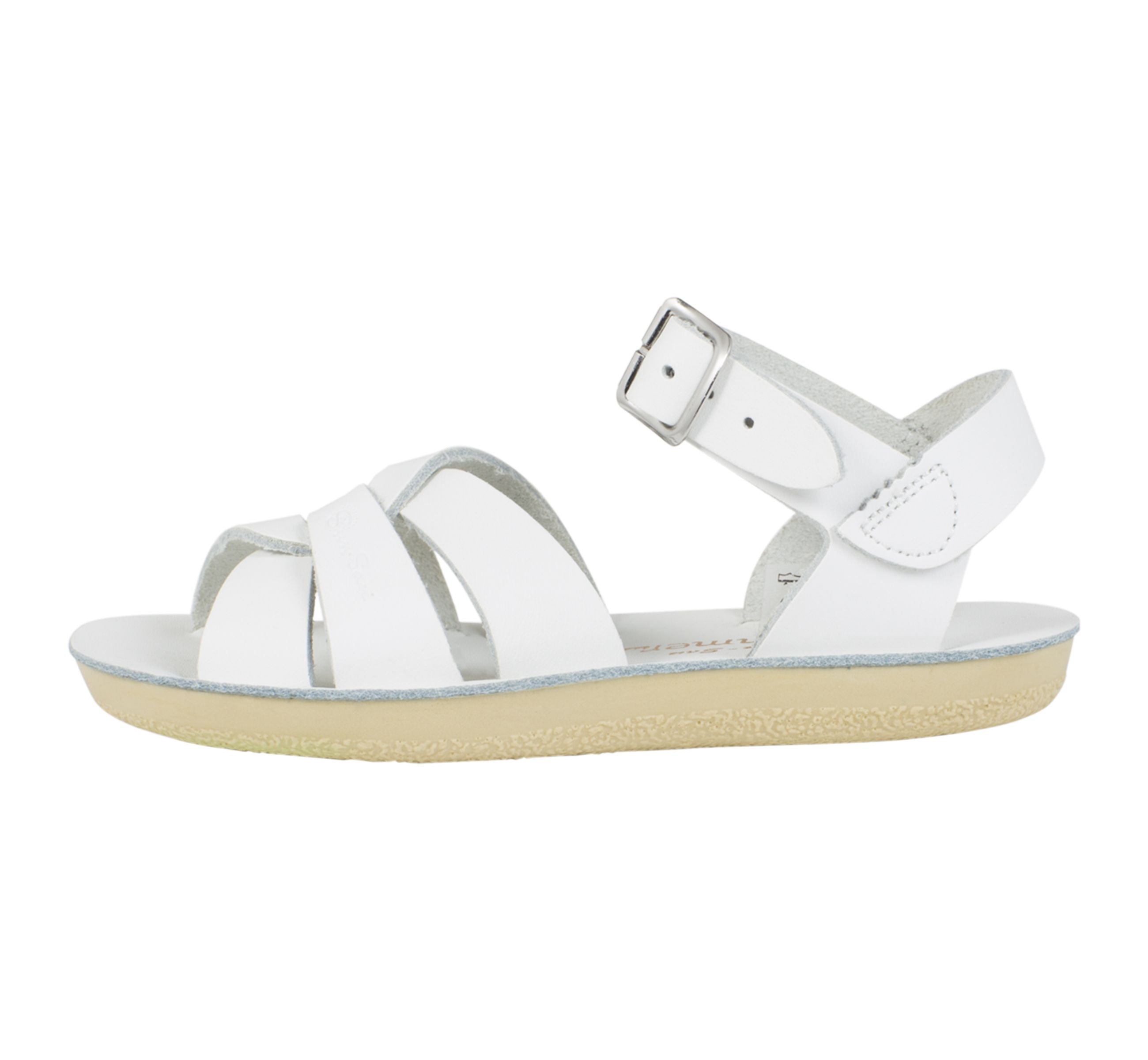 Salt-Water Kids Sandals | Swimmer Sun San | White