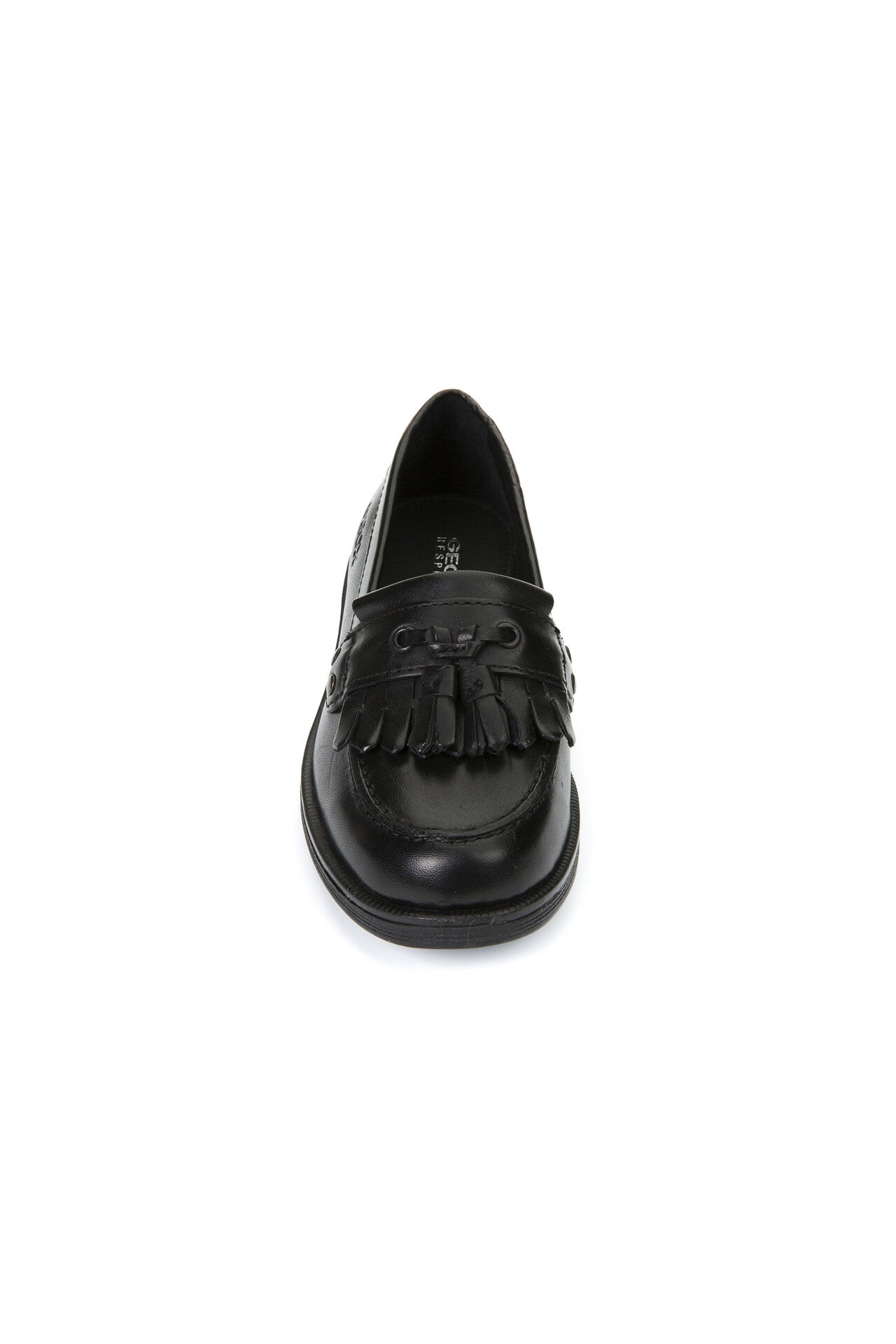 Geox School Shoes | Agata Loafer | Black Leather