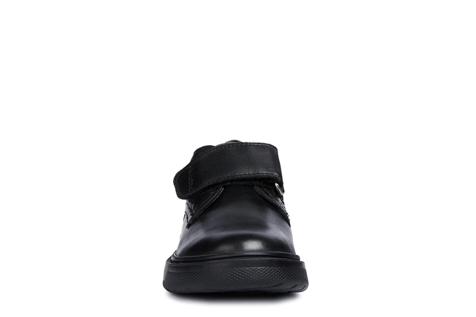 Geox School Shoes | Riddock Velcro | Black Leather