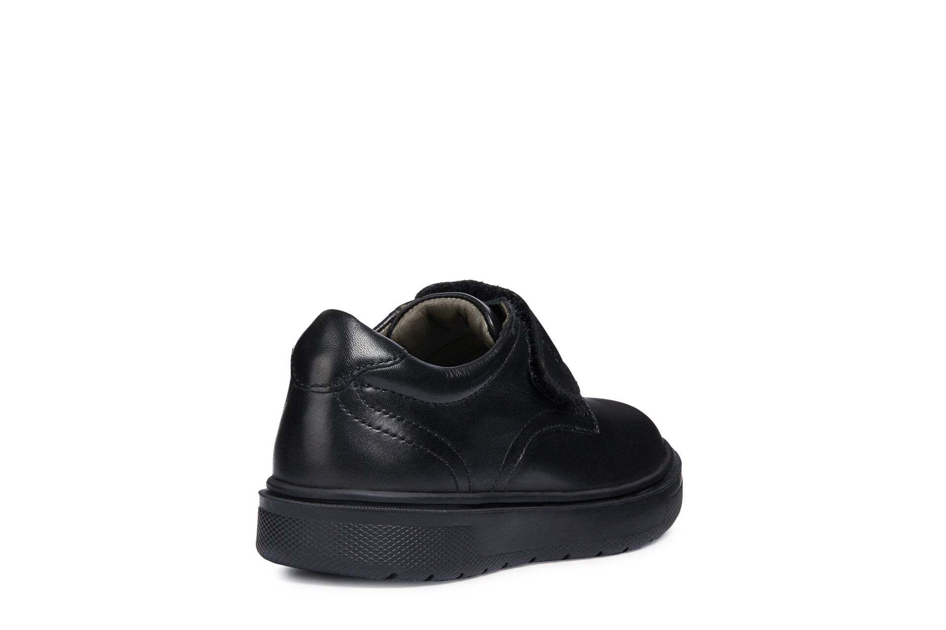 Geox School Shoes | Riddock Velcro | Black Leather