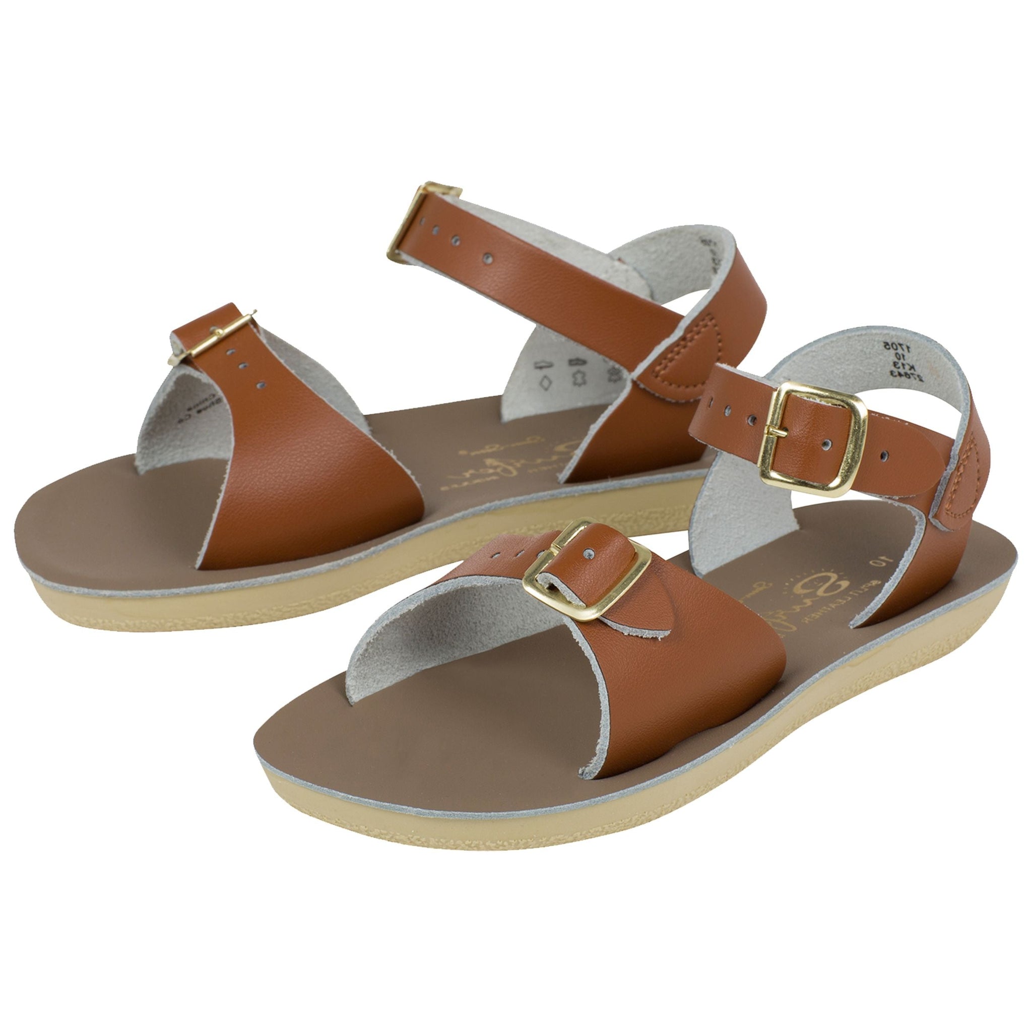 Salt-Water Kids Sandals | Surfer Sun San | Tan