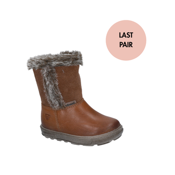Ricosta Kids Boots | Usky Waterproof Zip | Cognac