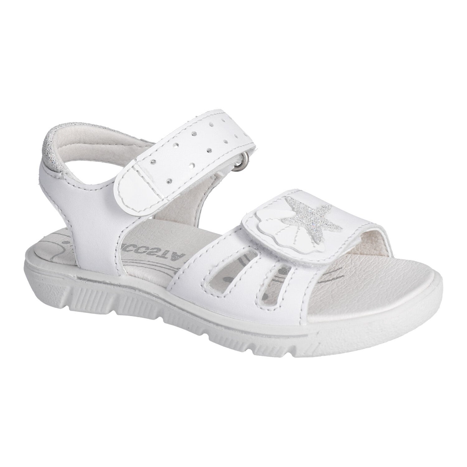 Ricosta Kids Sandals | Sara Velcro | White